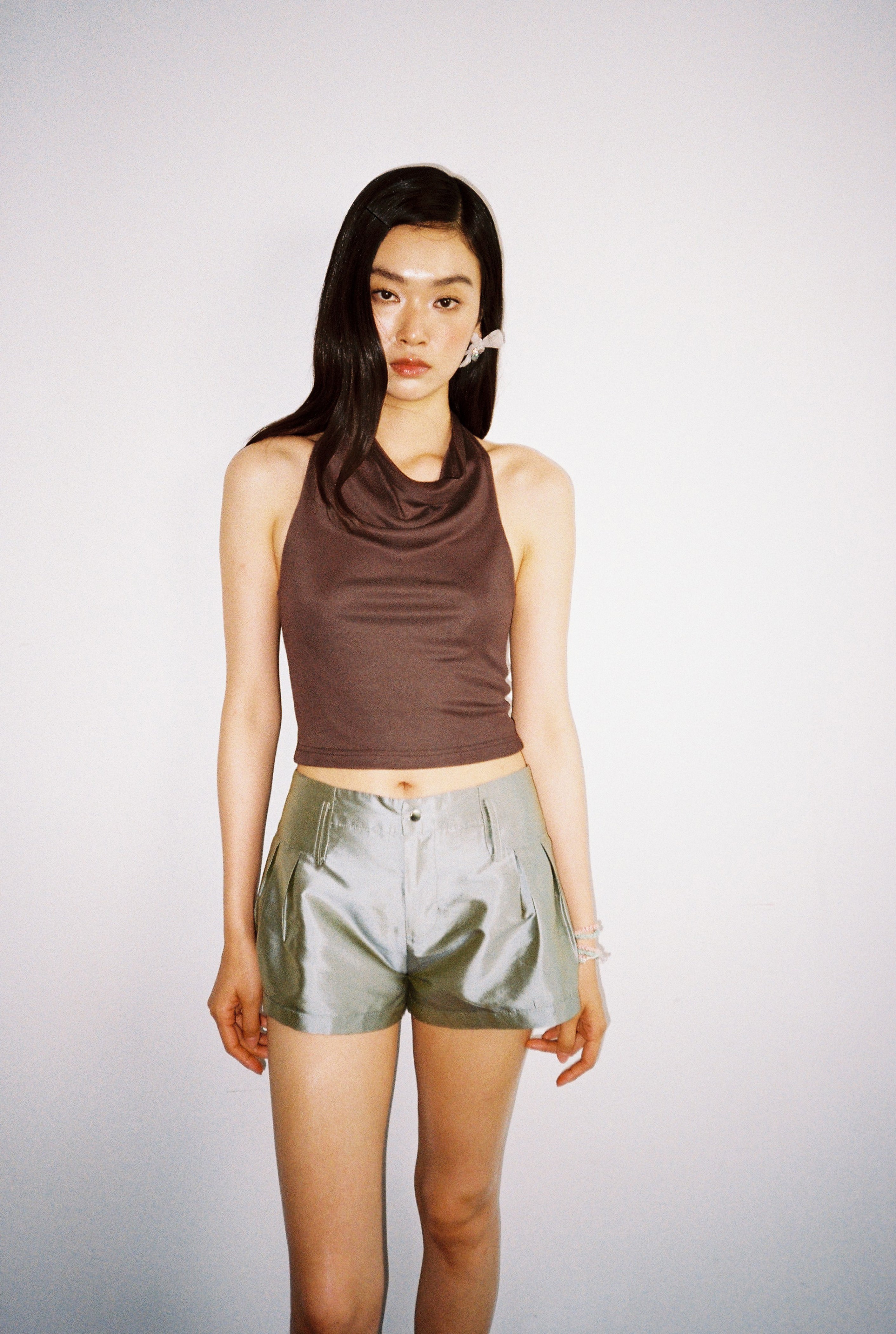 Mini Shorts-Turquoise