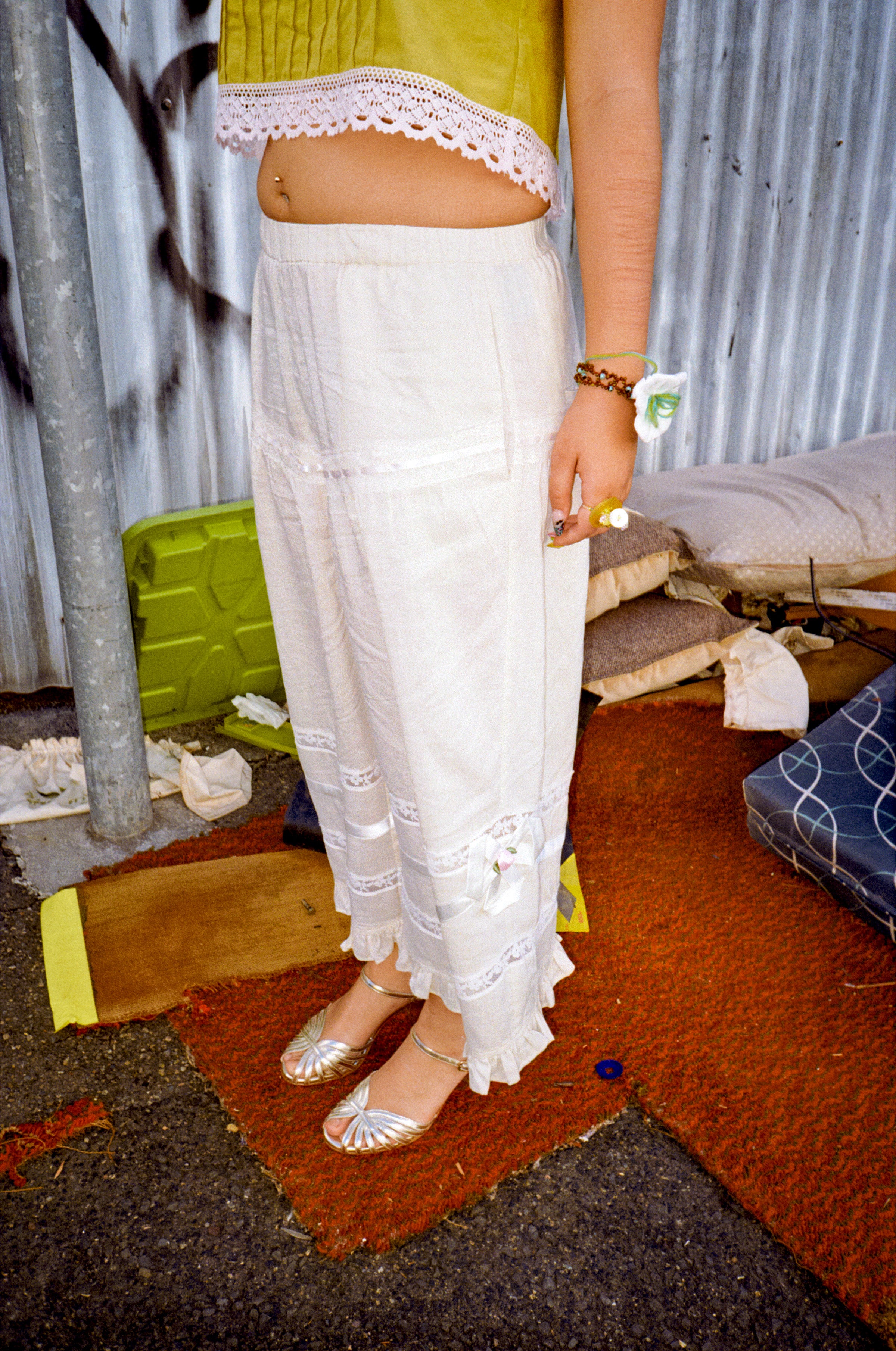 Lace Cropped Bloomer