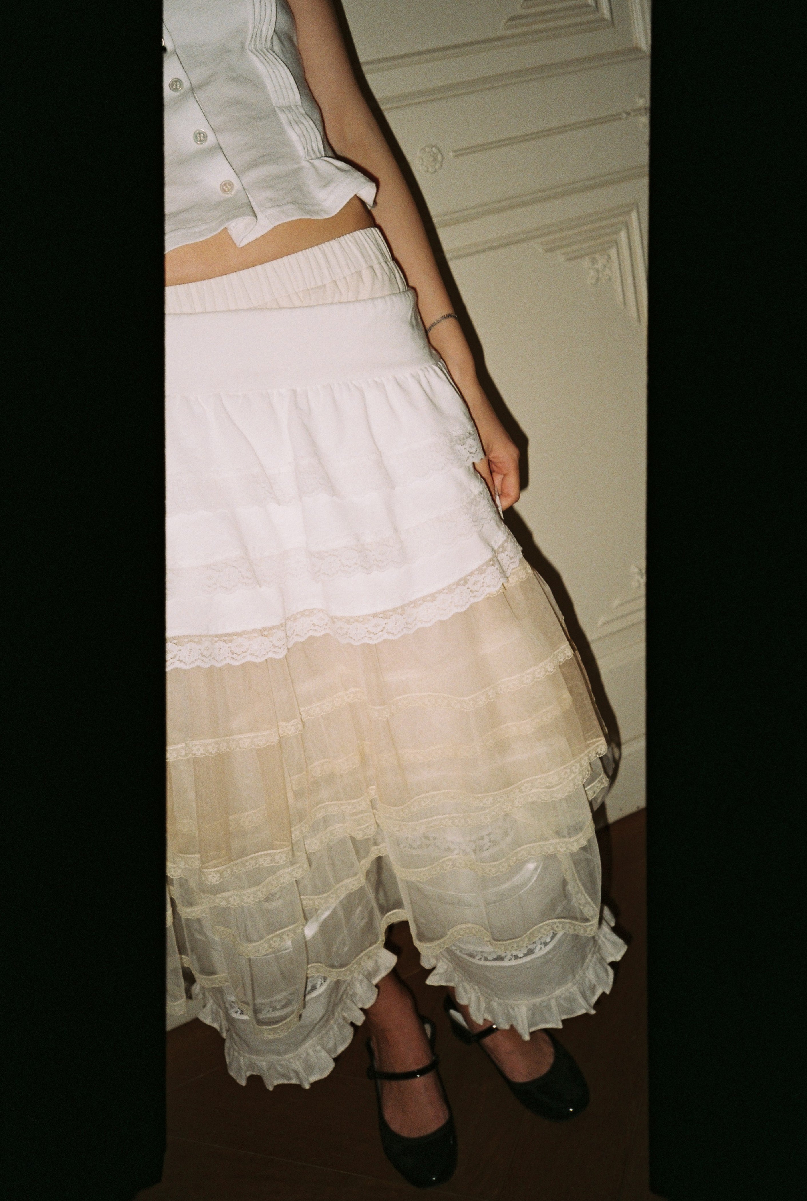 Tiered Tulle Skirt