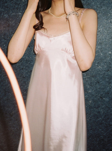 Slip Dress-Pink