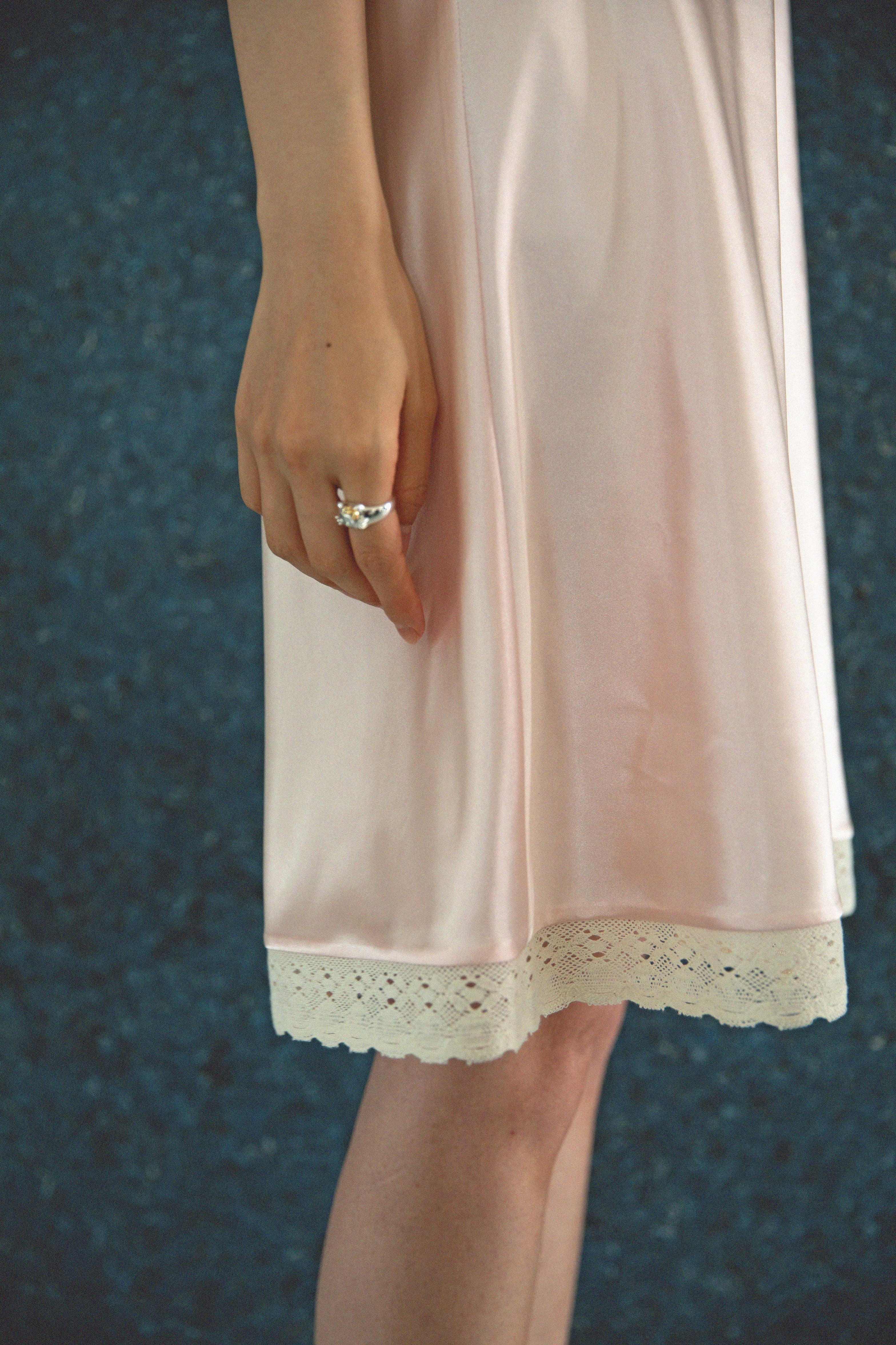 Slip Dress-Pink