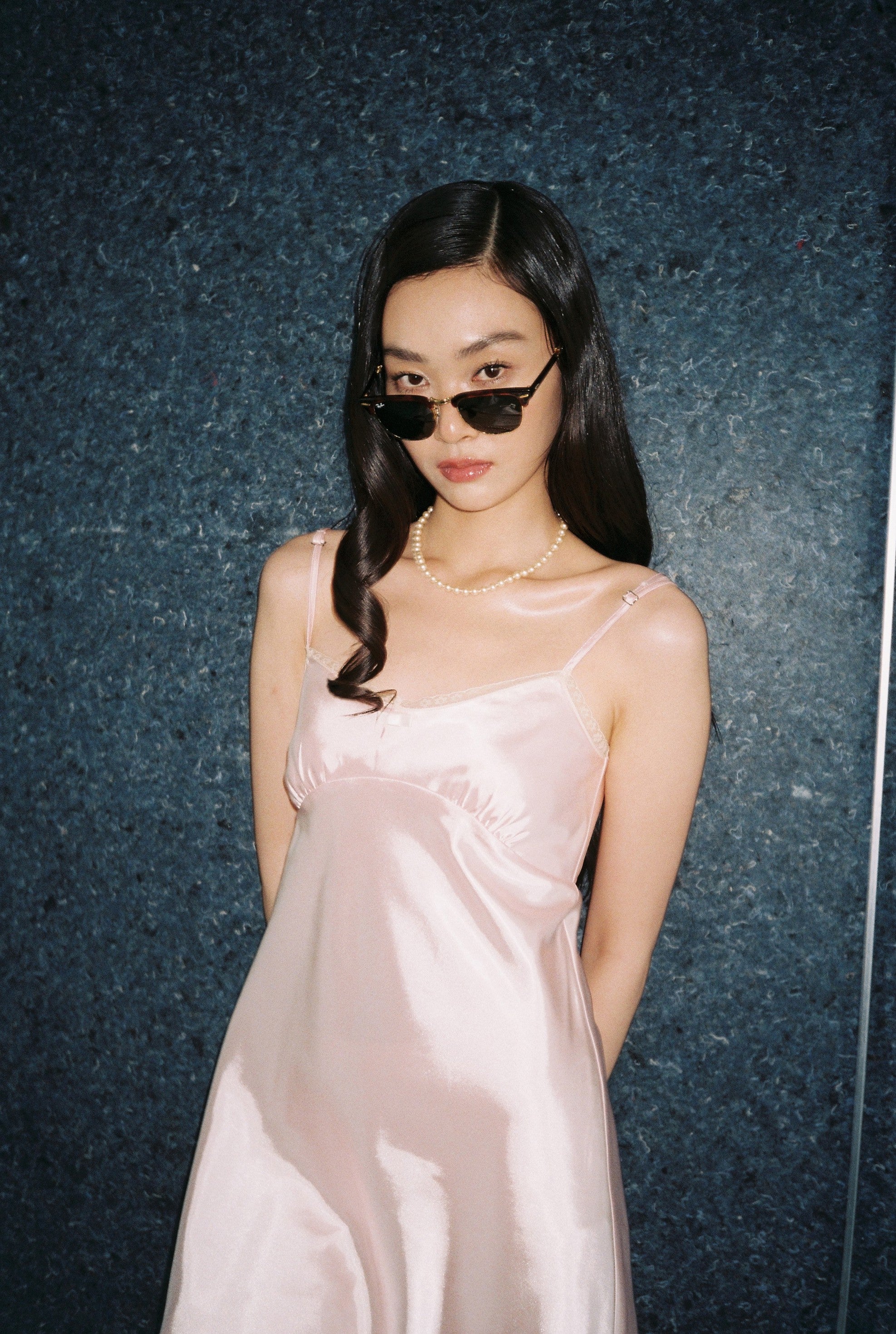 Slip Dress-Pink