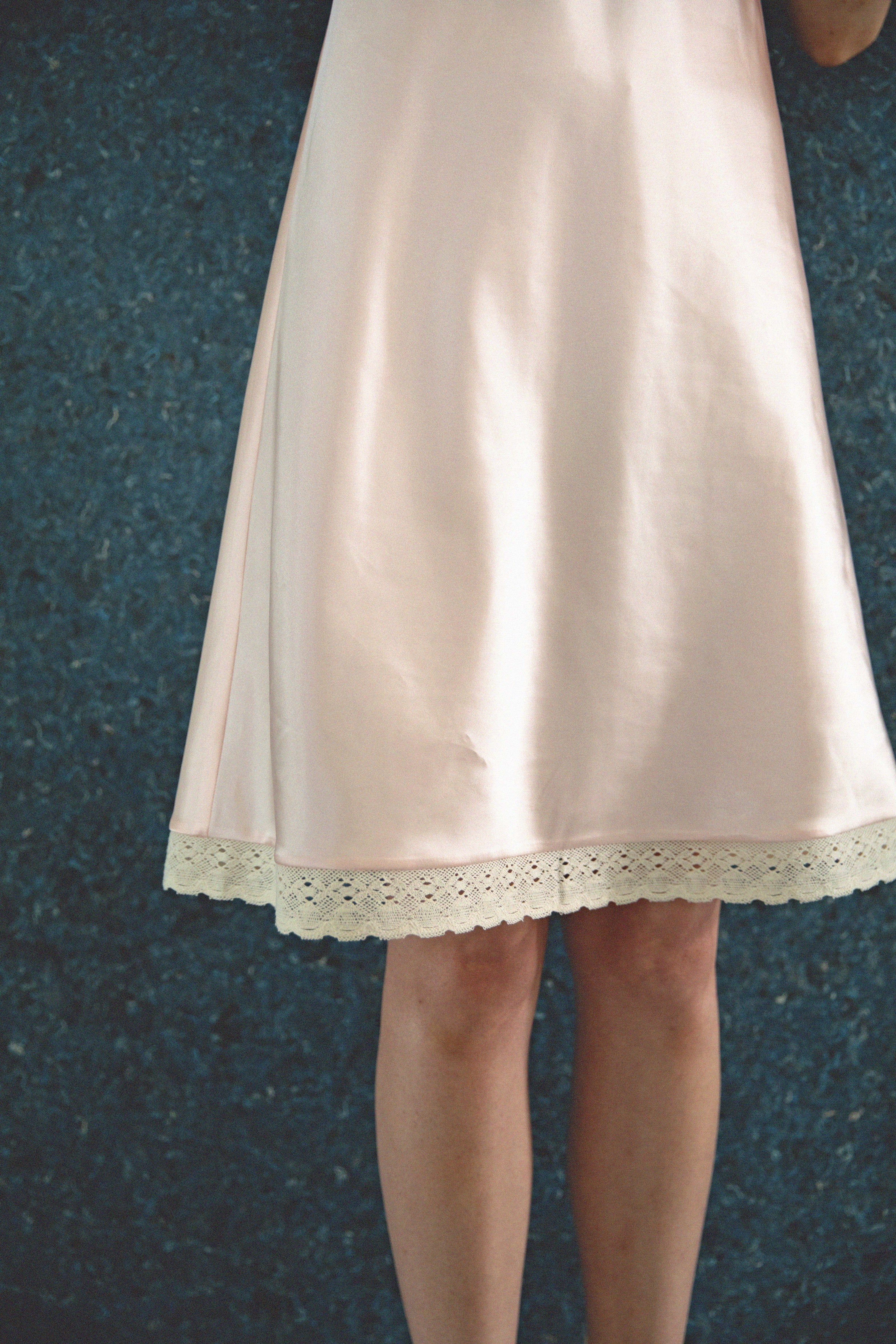Slip Dress-Pink