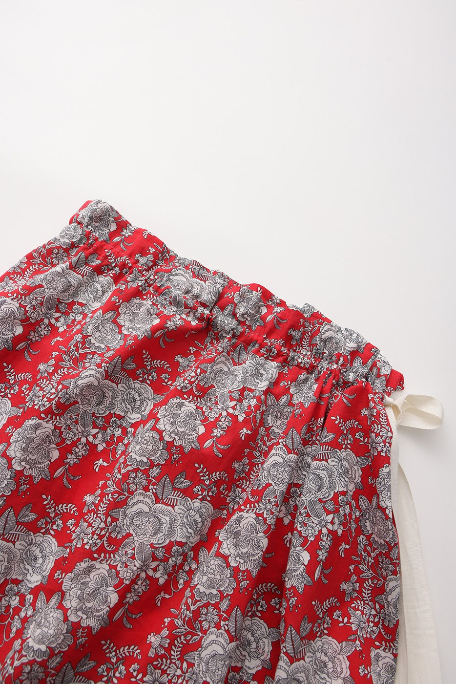 Lace Drawstring Skirt