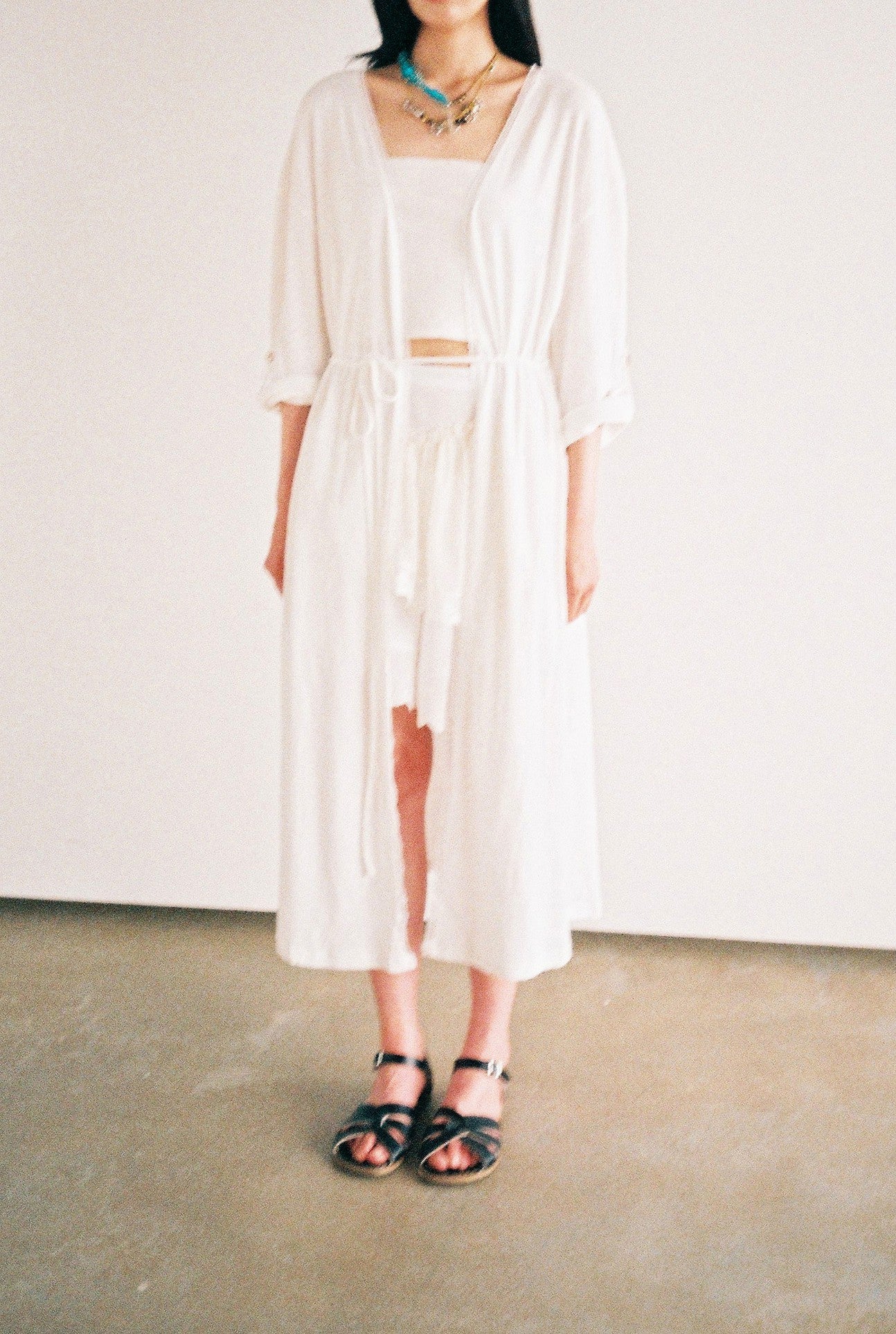 Lacey Robe-White