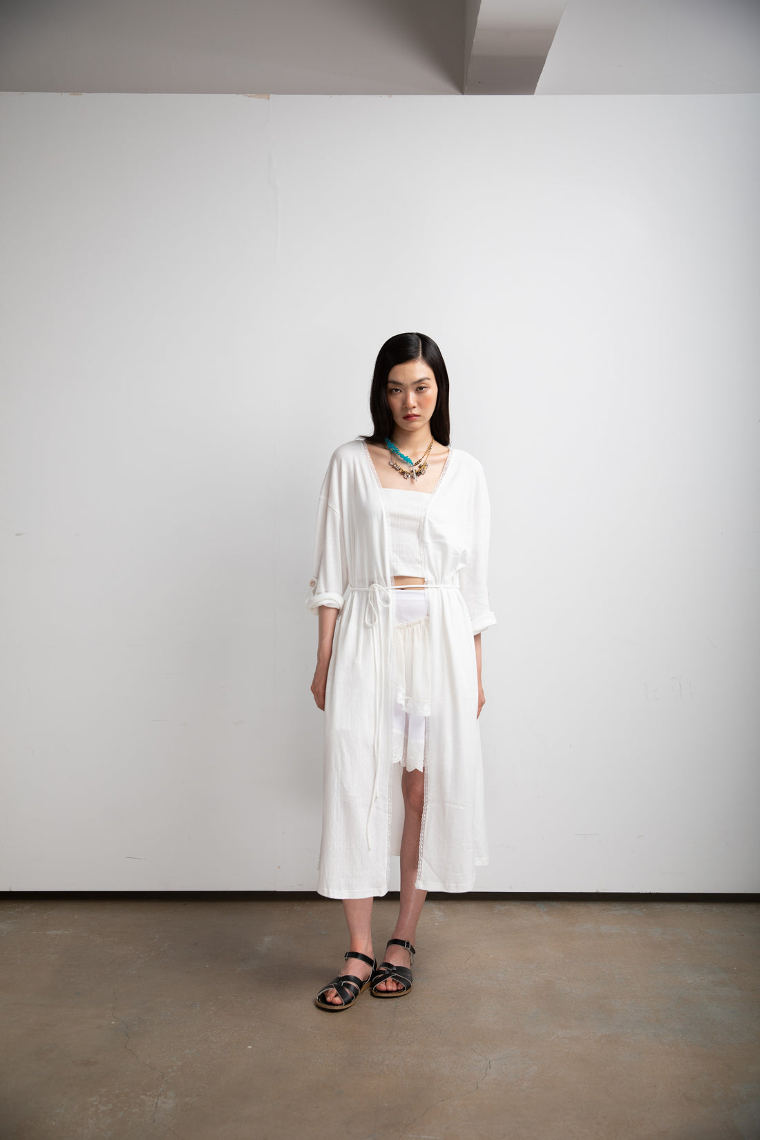 Lacey Robe-White