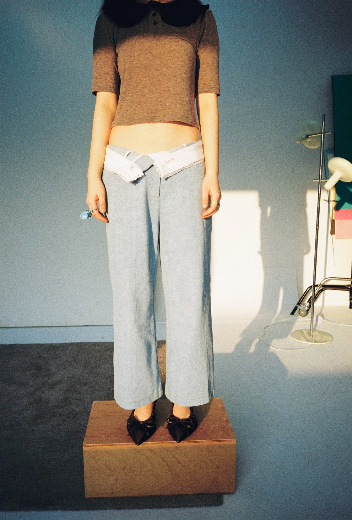 ADHD Denim Jeans-Light Blue