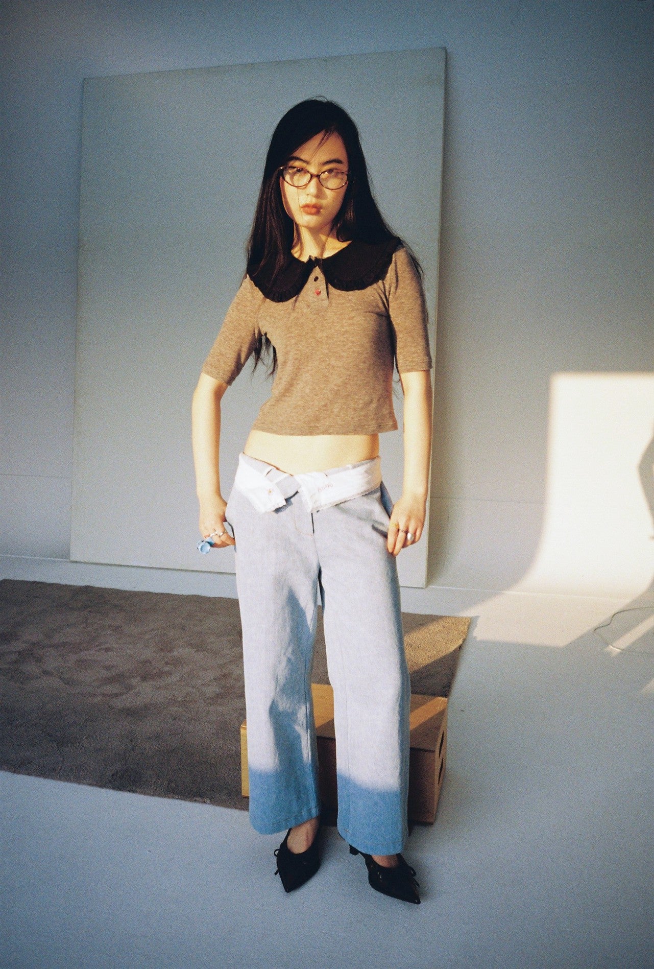 ADHD Denim Jeans-Light Blue