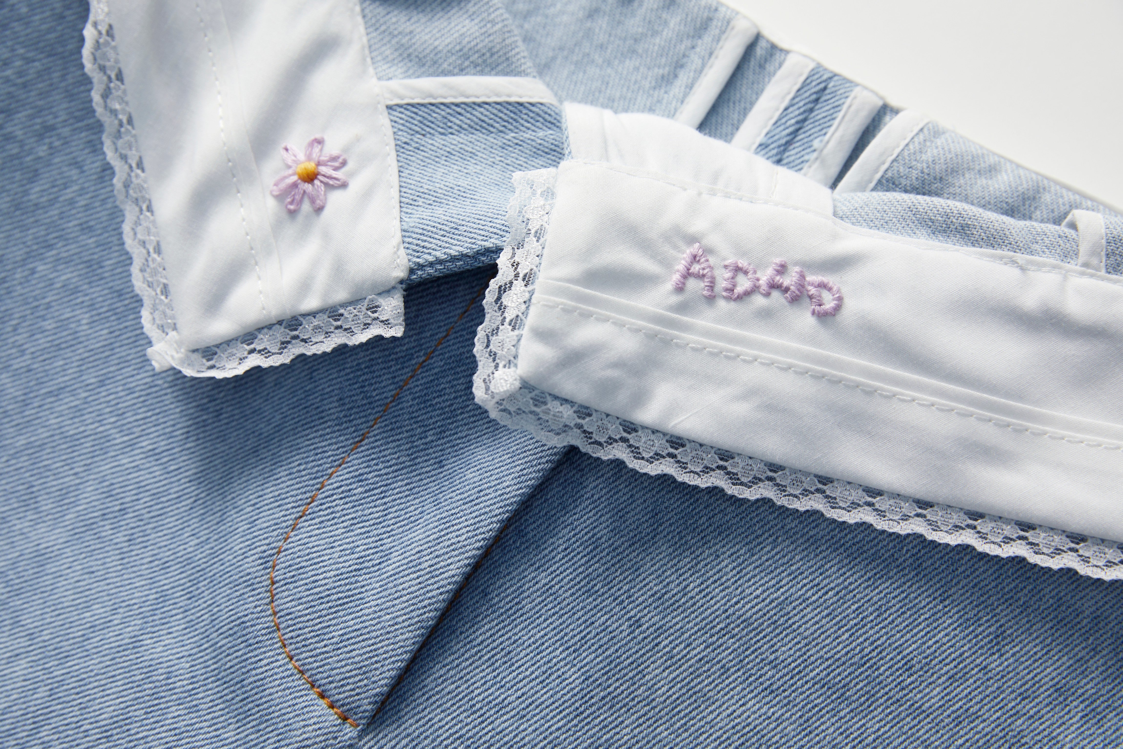 ADHD Denim Jeans-Light Blue