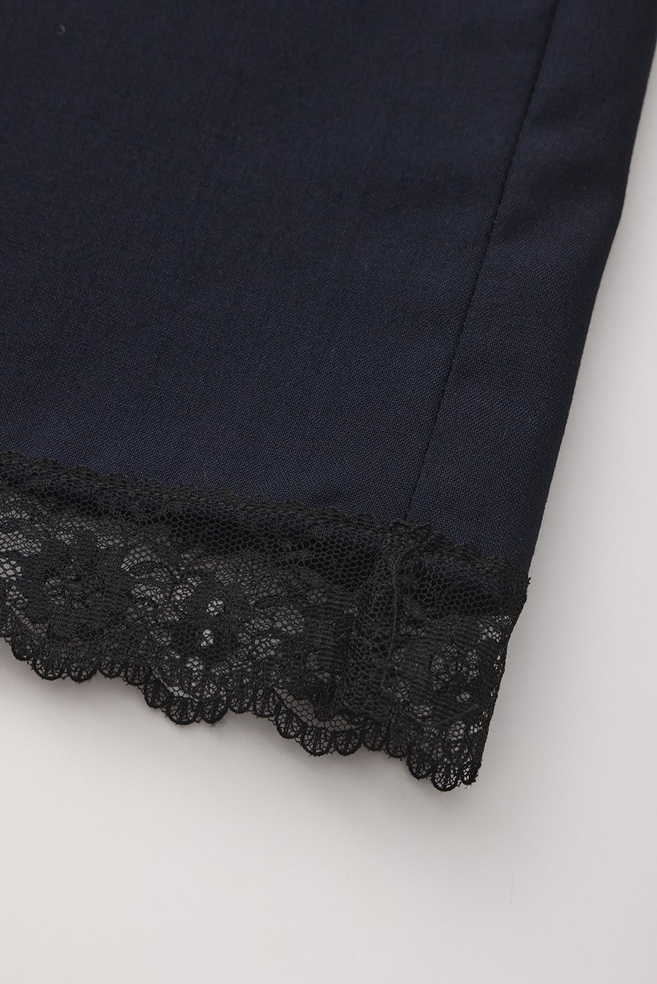 Lace Drawstring Short Skirt