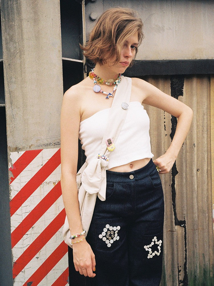 Star Fish Denim Jeans - Blue