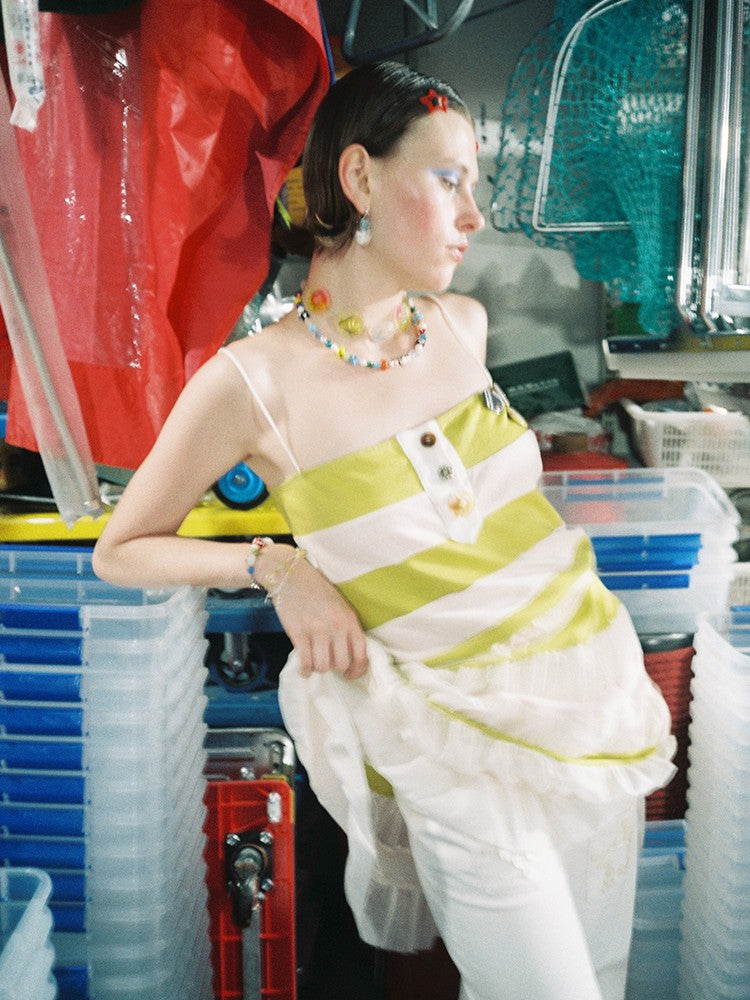 Star Fish Denim Jeans - White