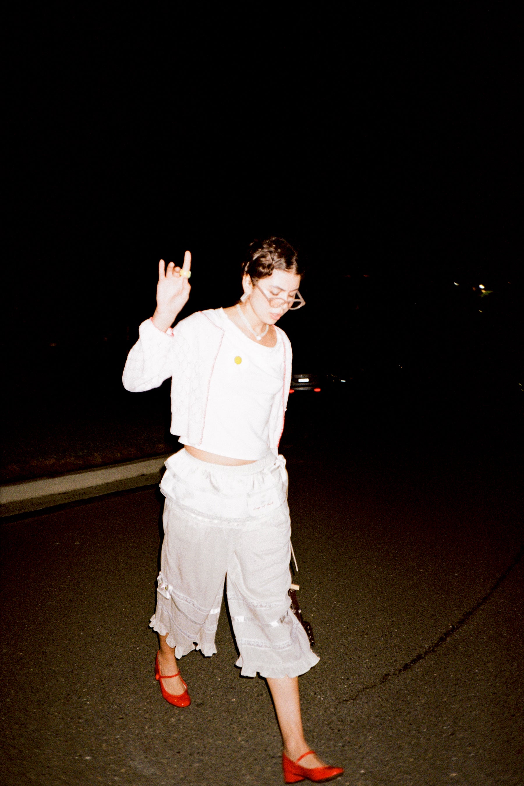 Lace Cropped Bloomer
