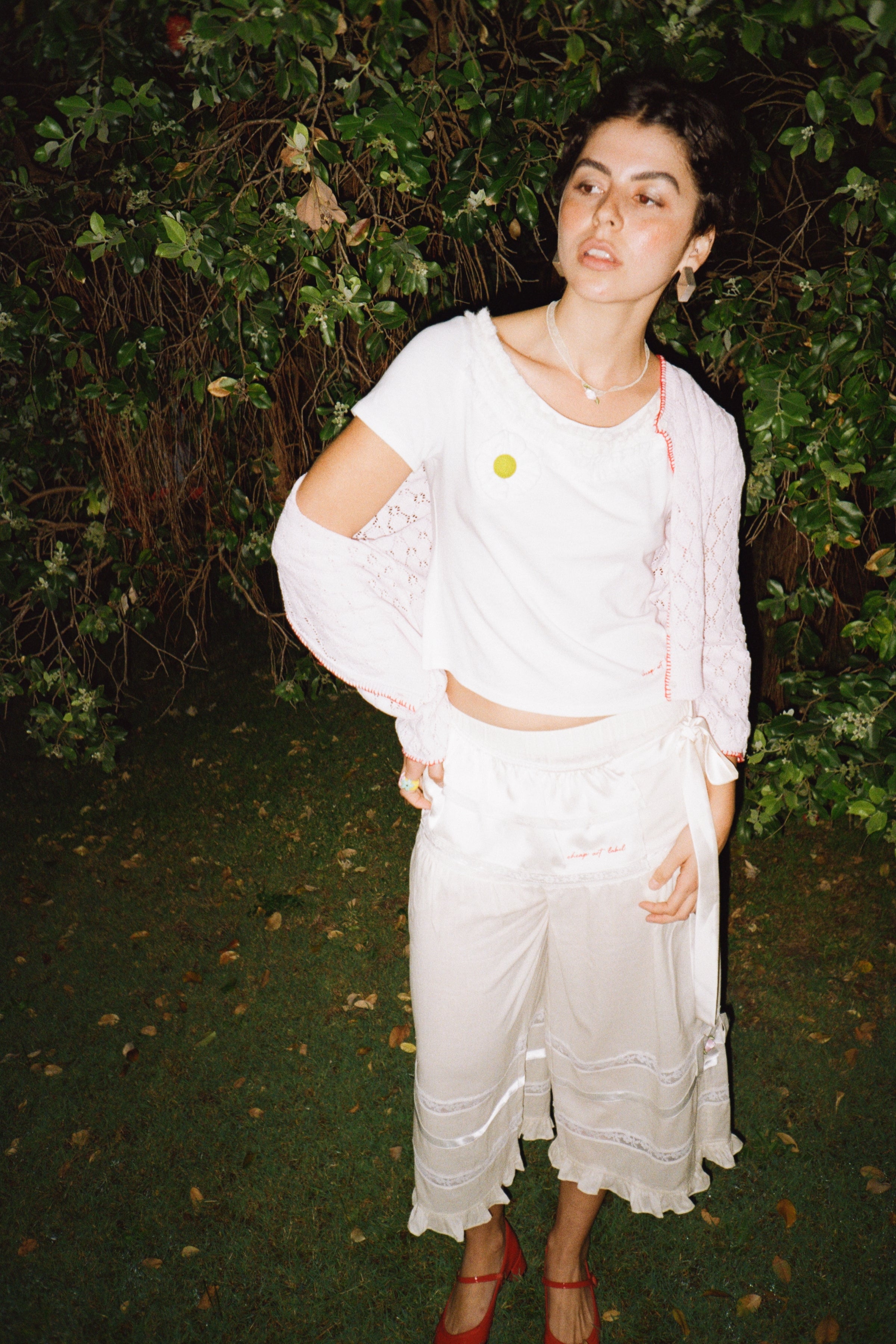 Lace Cropped Bloomer