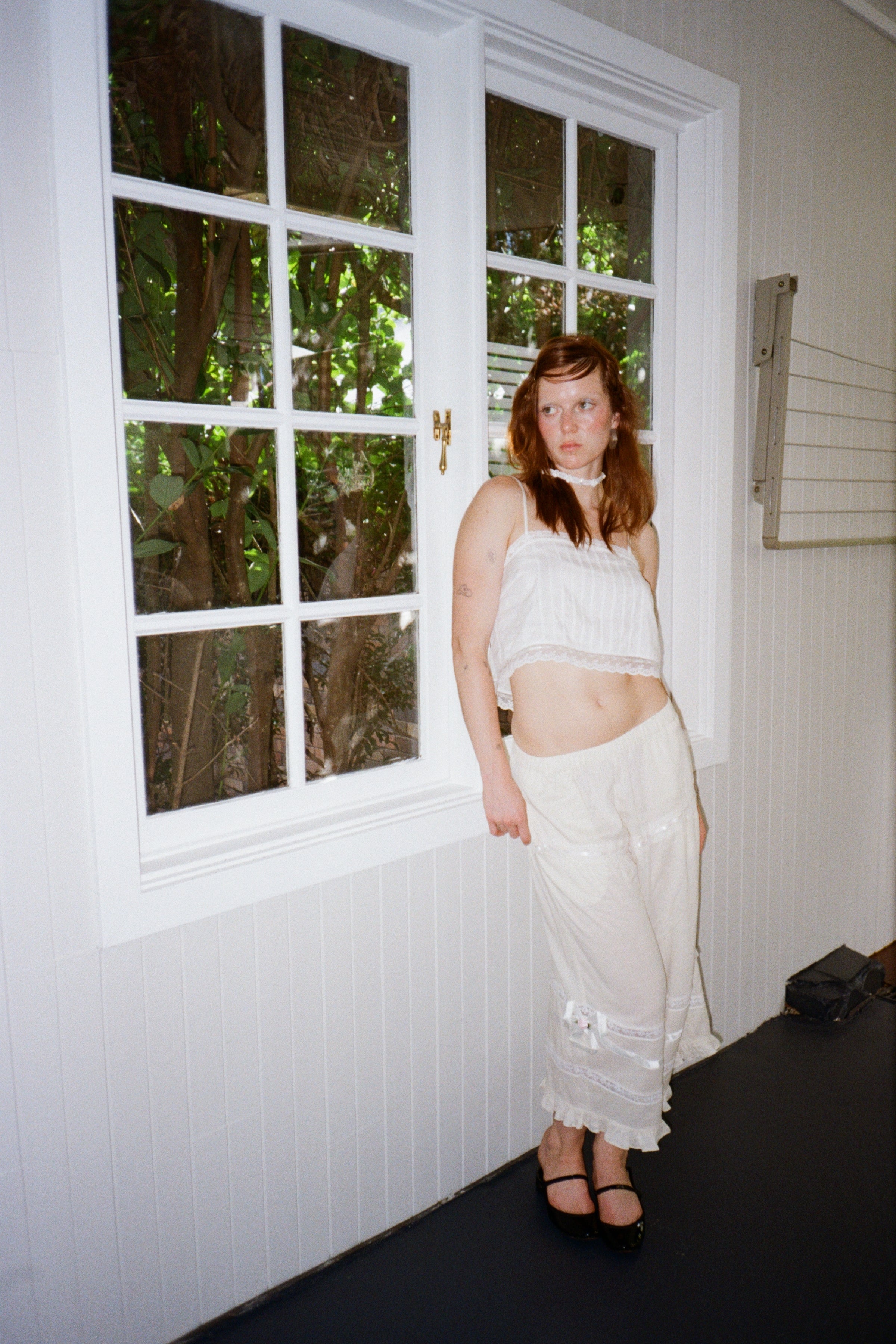 Lace Cropped Bloomer