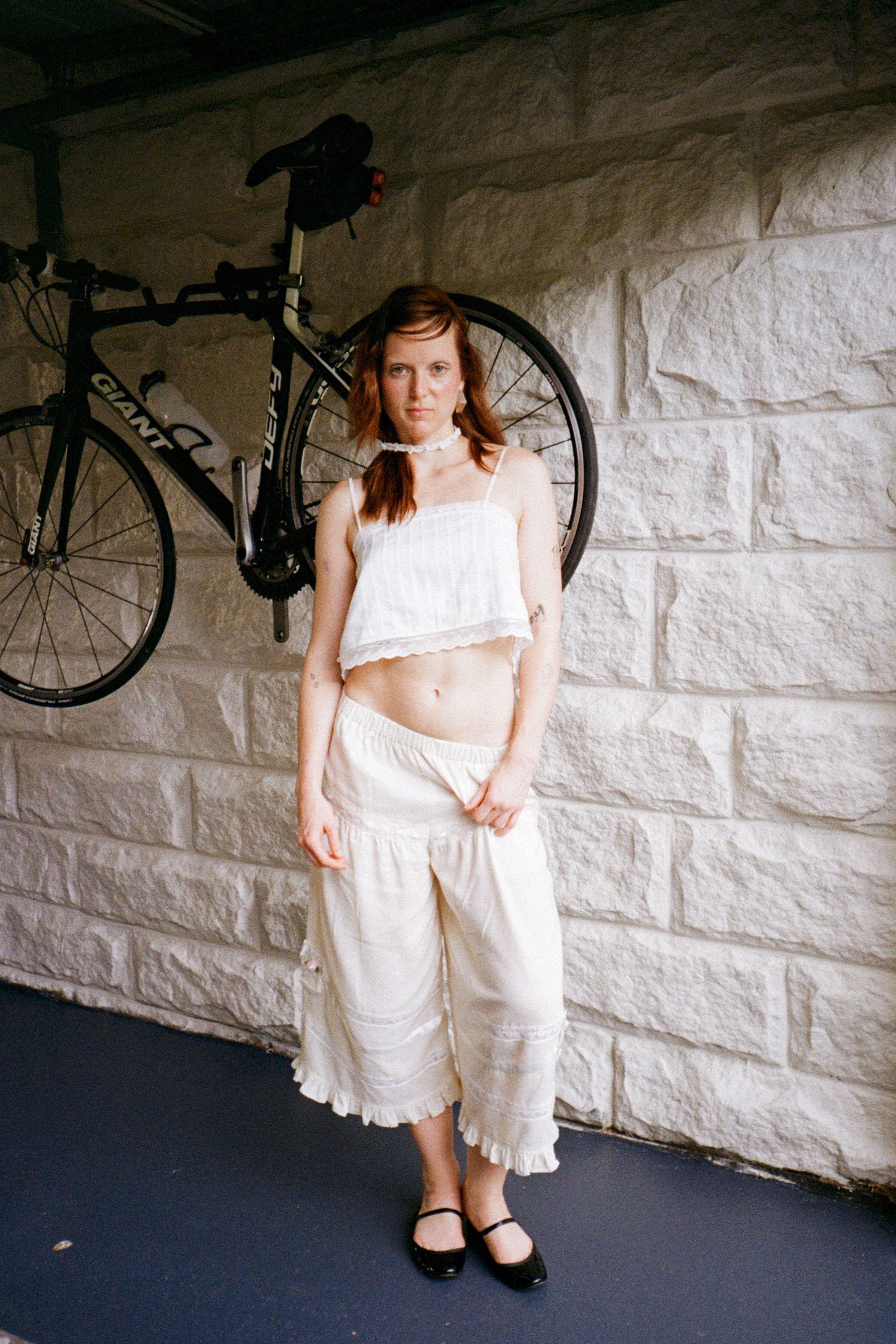 Lace Cropped Bloomer