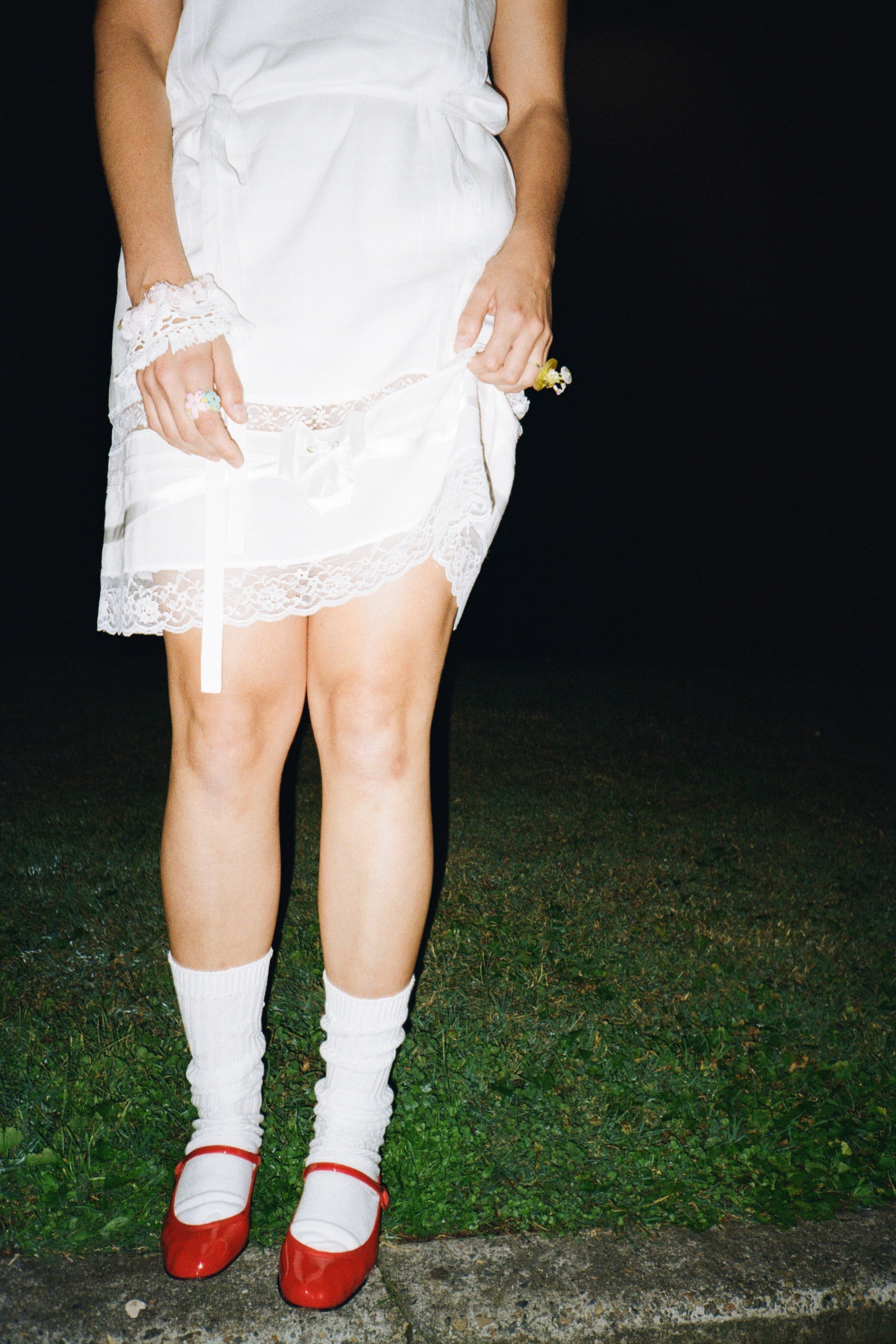 Floral Lace Slip Dress