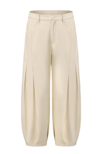 Bloomer Trousers-Butter