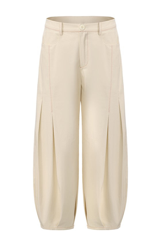 Bloomer Trousers-Butter