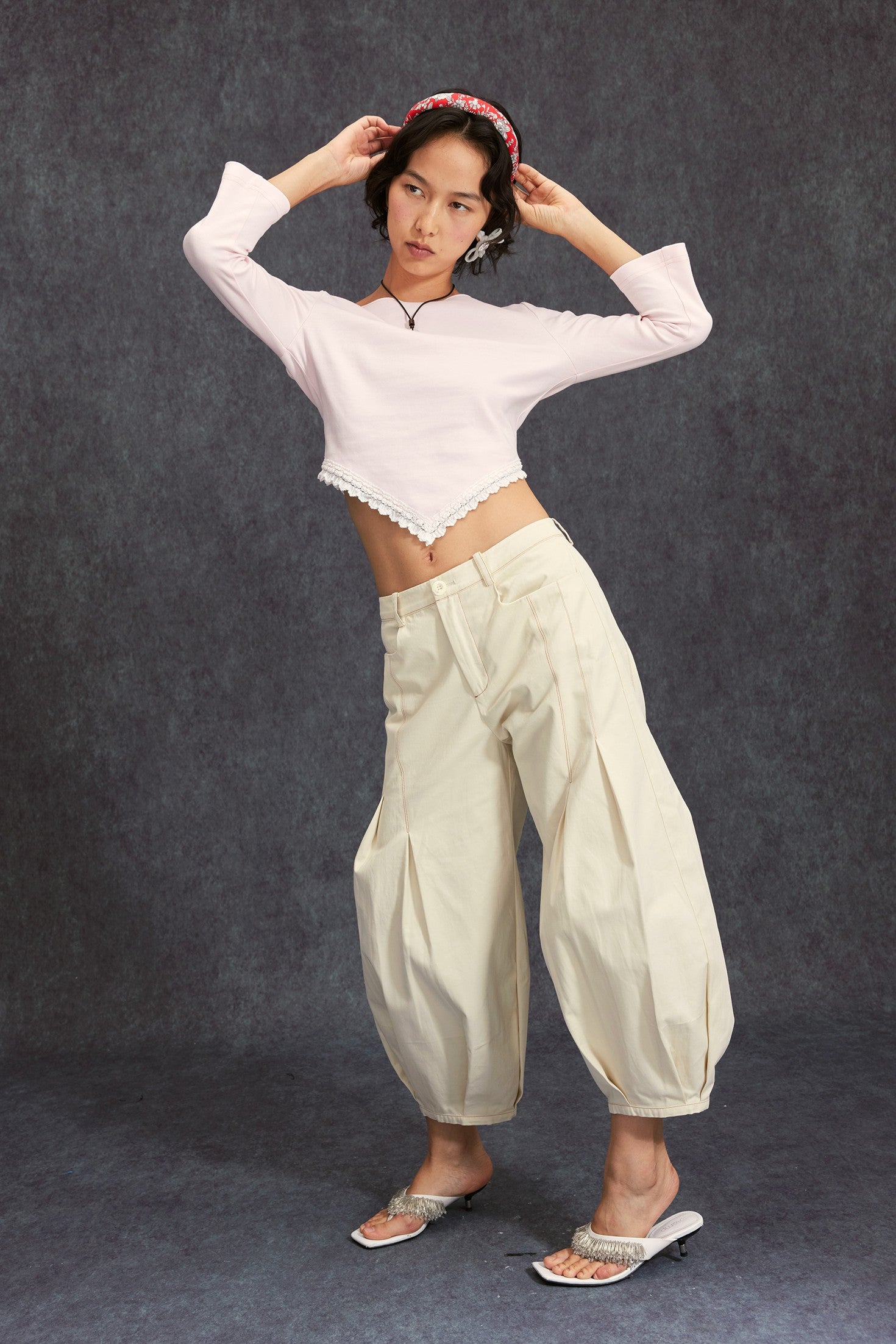 Bloomer Trousers-Butter