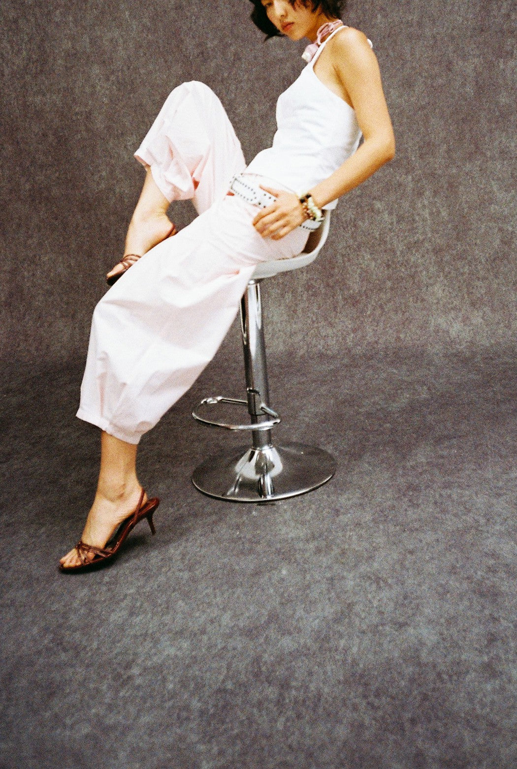 Bloomer Trousers-Pink