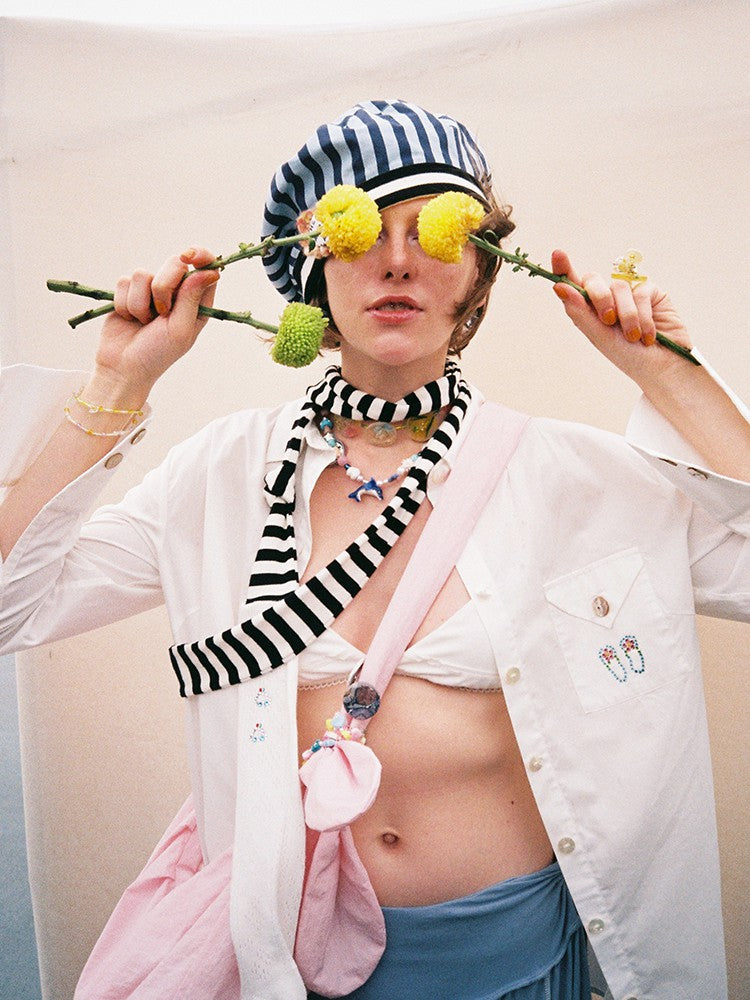 Sock Scarf - Black & White