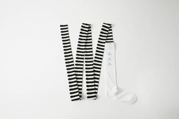 Sock Scarf - Black & White