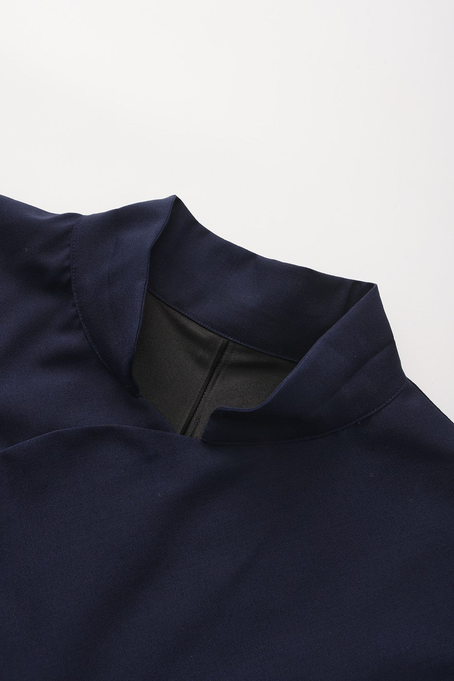 Cheongsam Dress-Navy