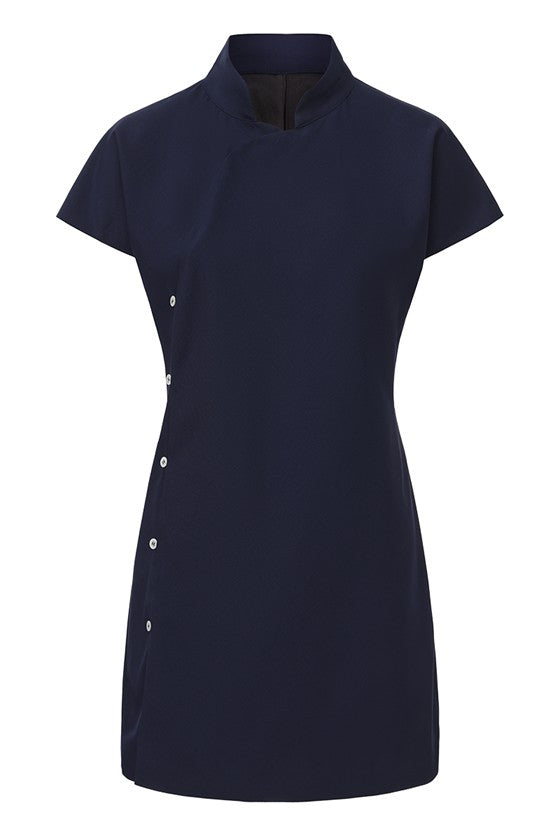 Cheongsam Dress-Navy