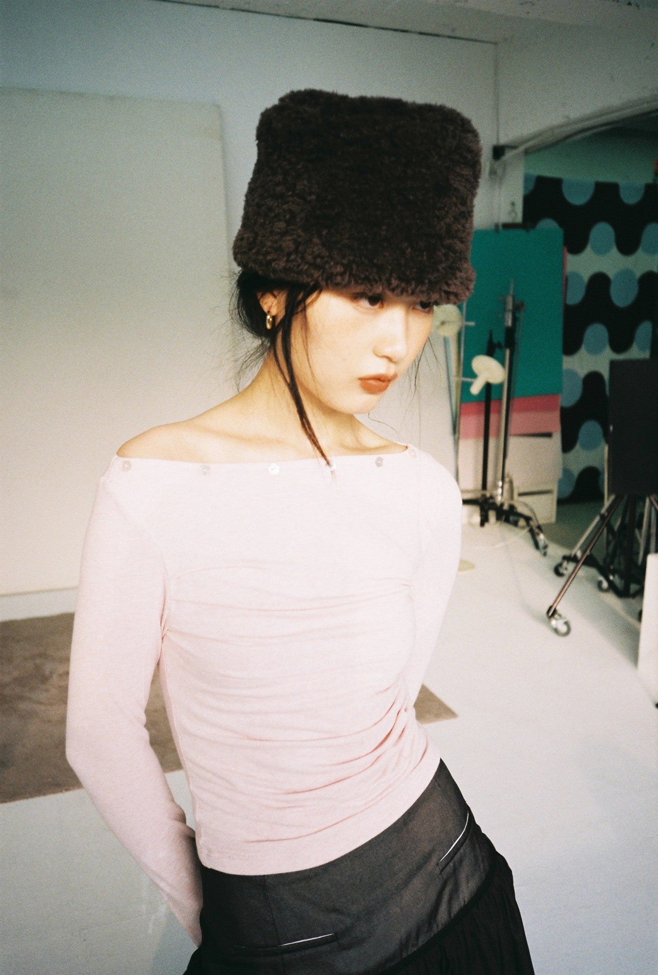 Oversized Lace Hoody - yellow