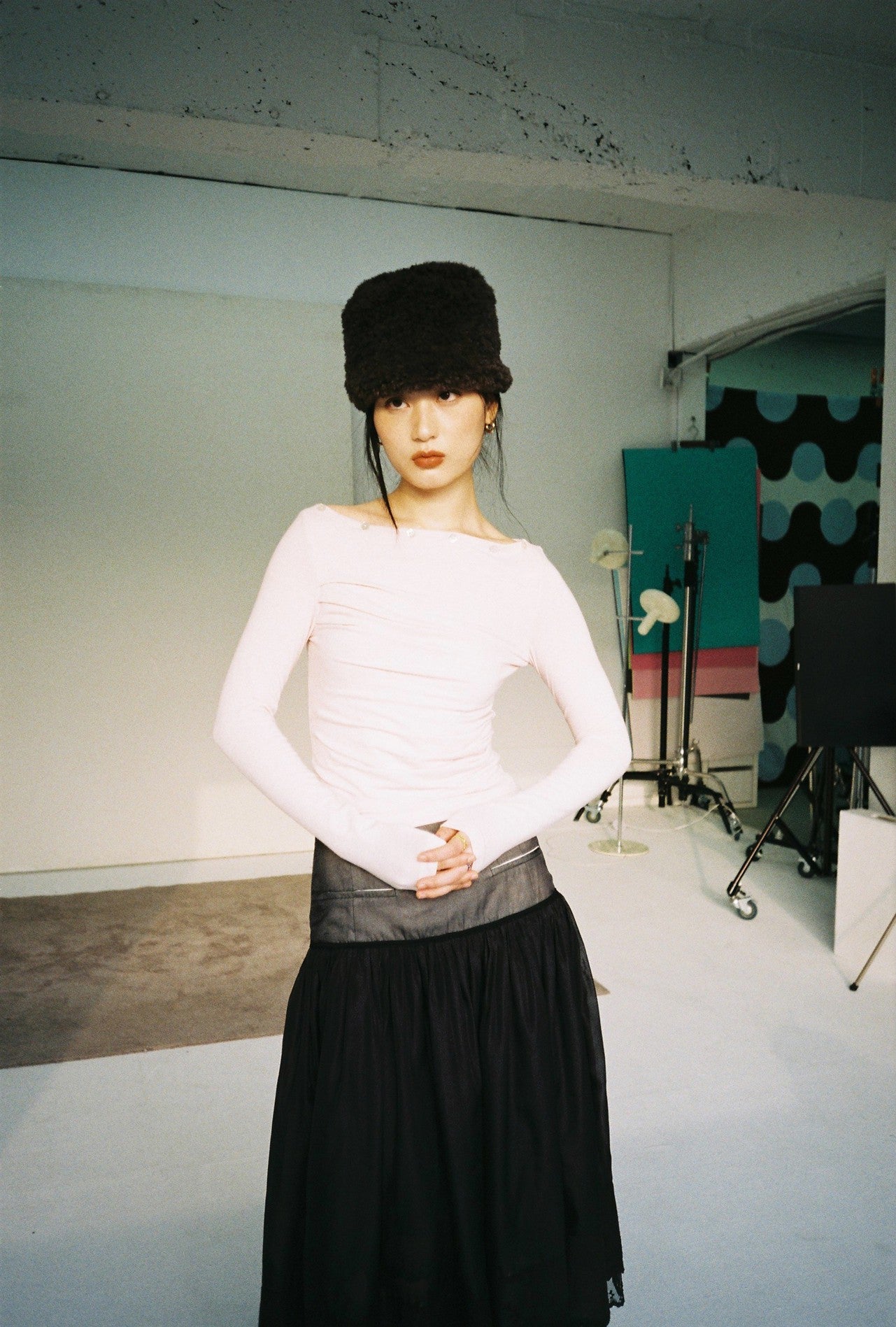 Oversized Lace Hoody - yellow