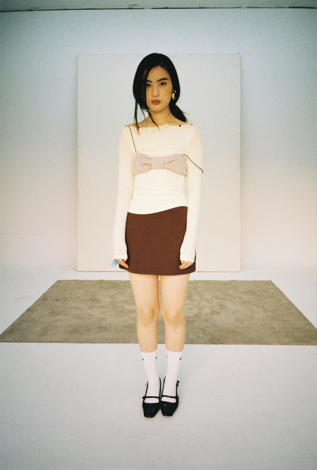 Boat Neck Top - Yellow