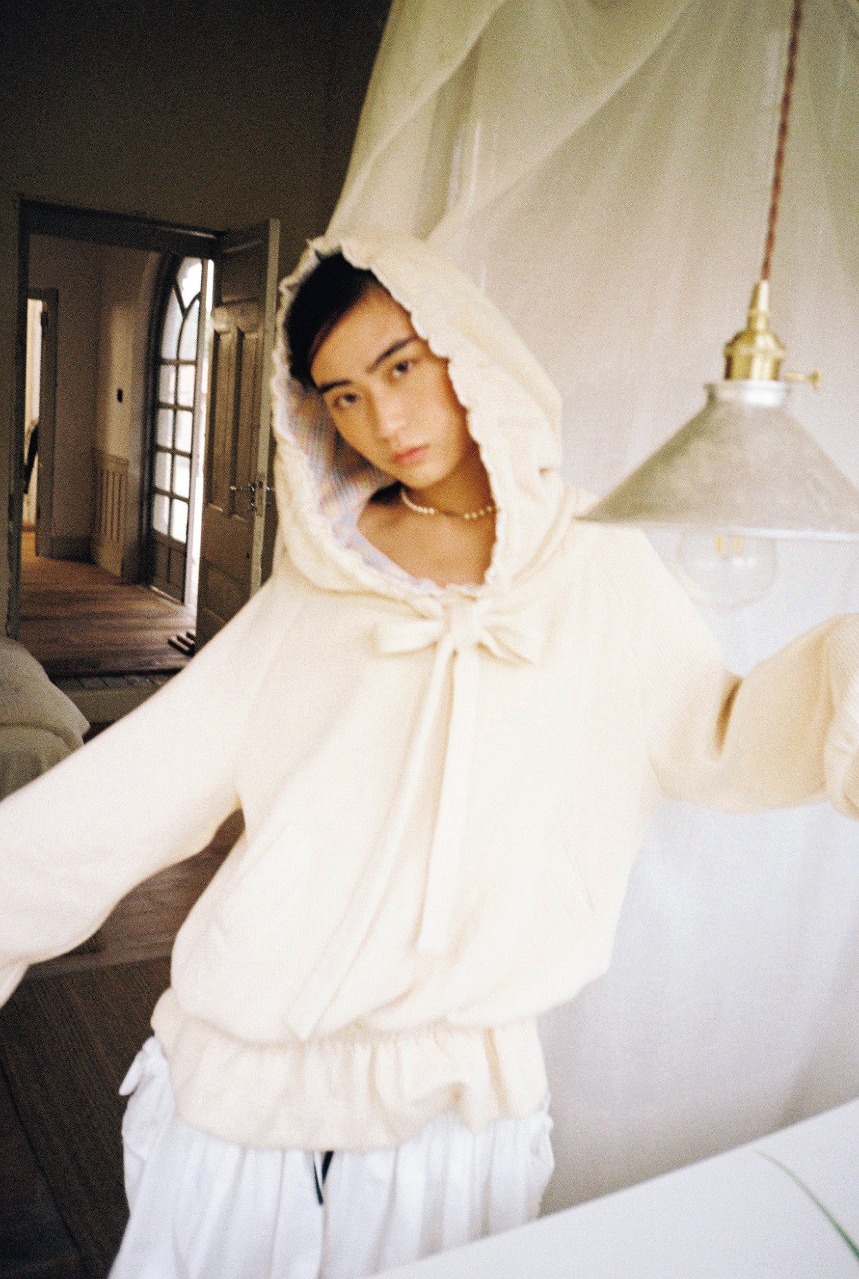 Oversized Lace Hoody