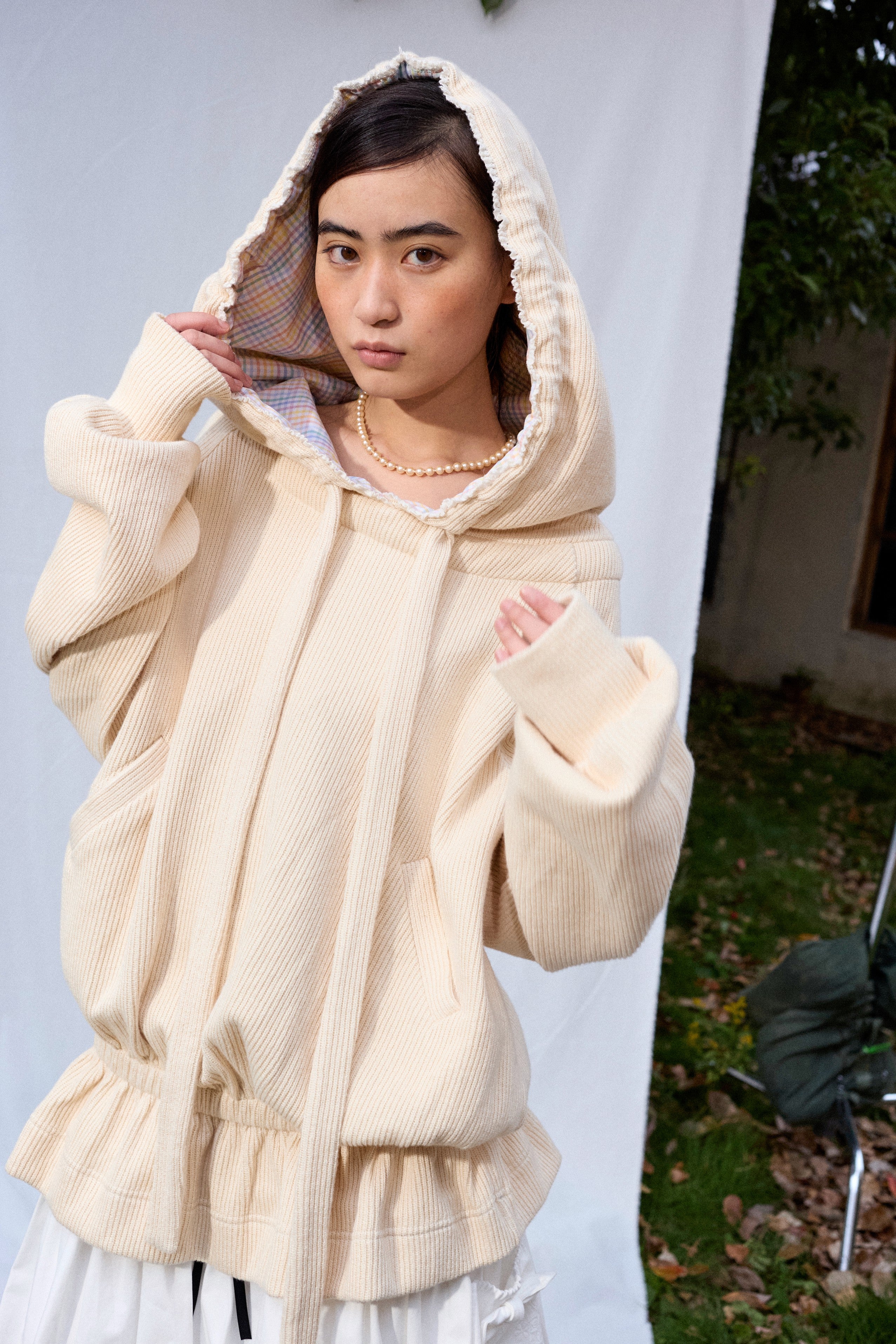 Oversized Lace Hoody