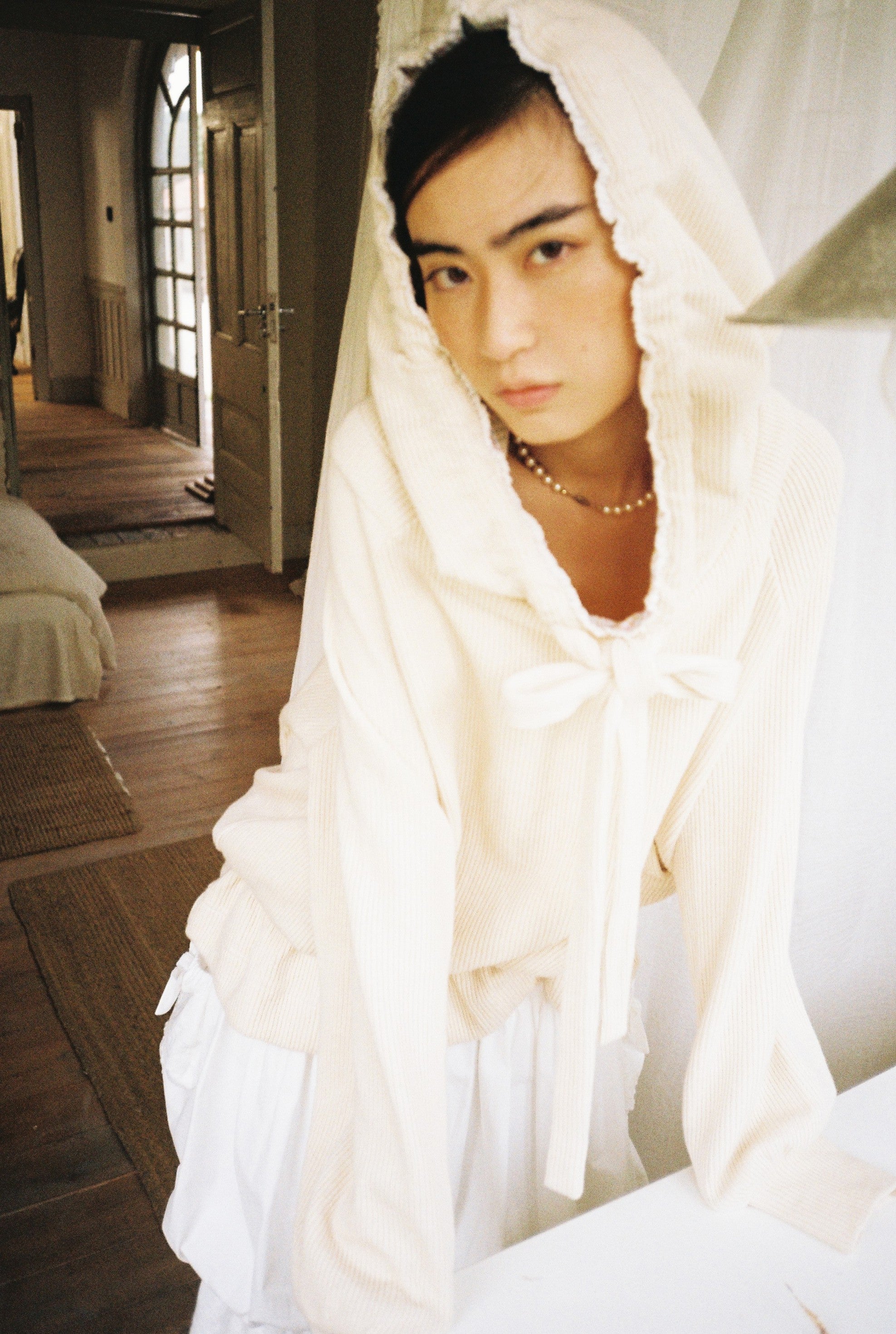 Oversized Lace Hoody