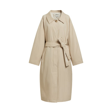 Quilted Coat - Khaki