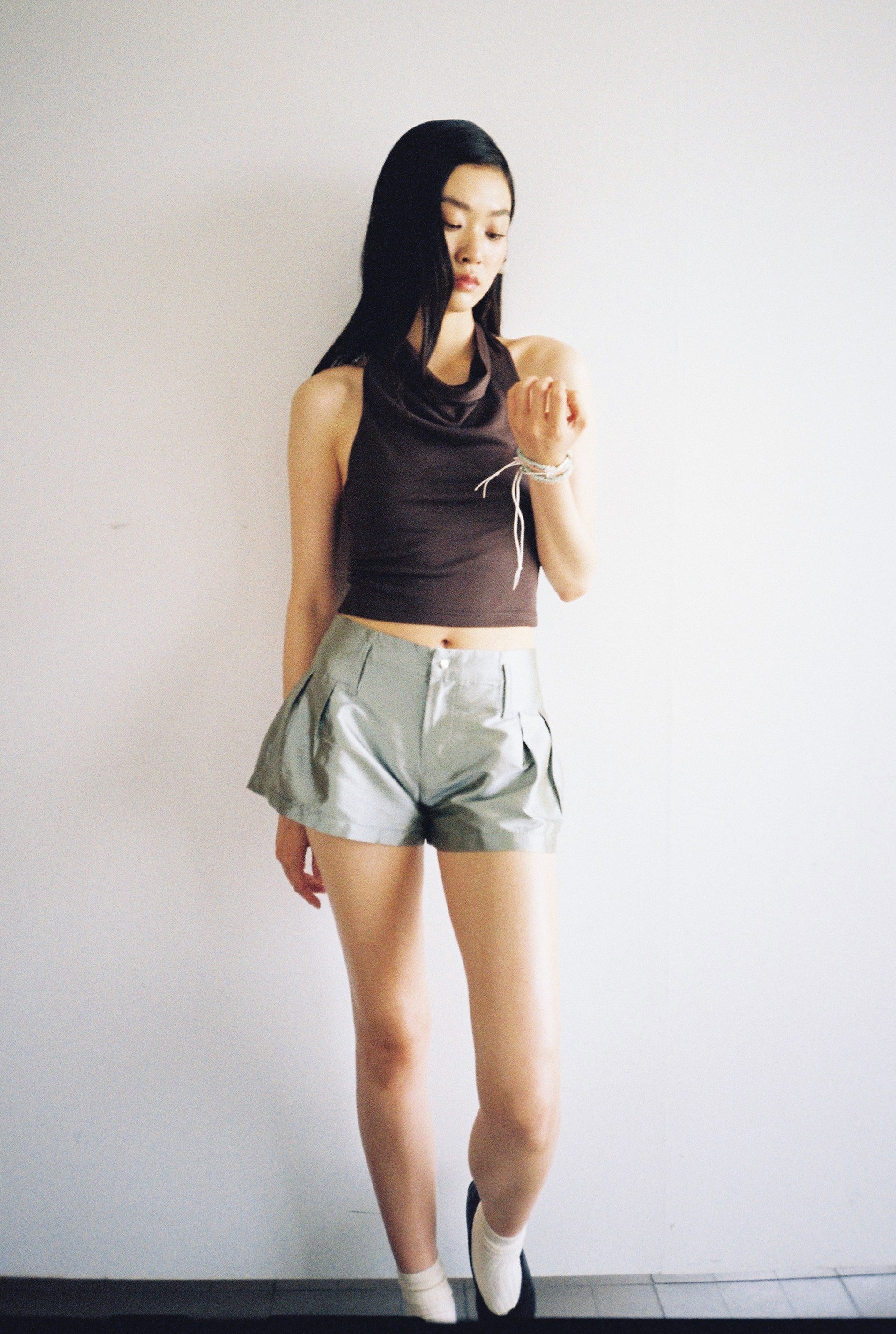 Mini Shorts-Turquoise