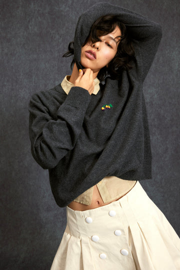 Embroidered Sweater