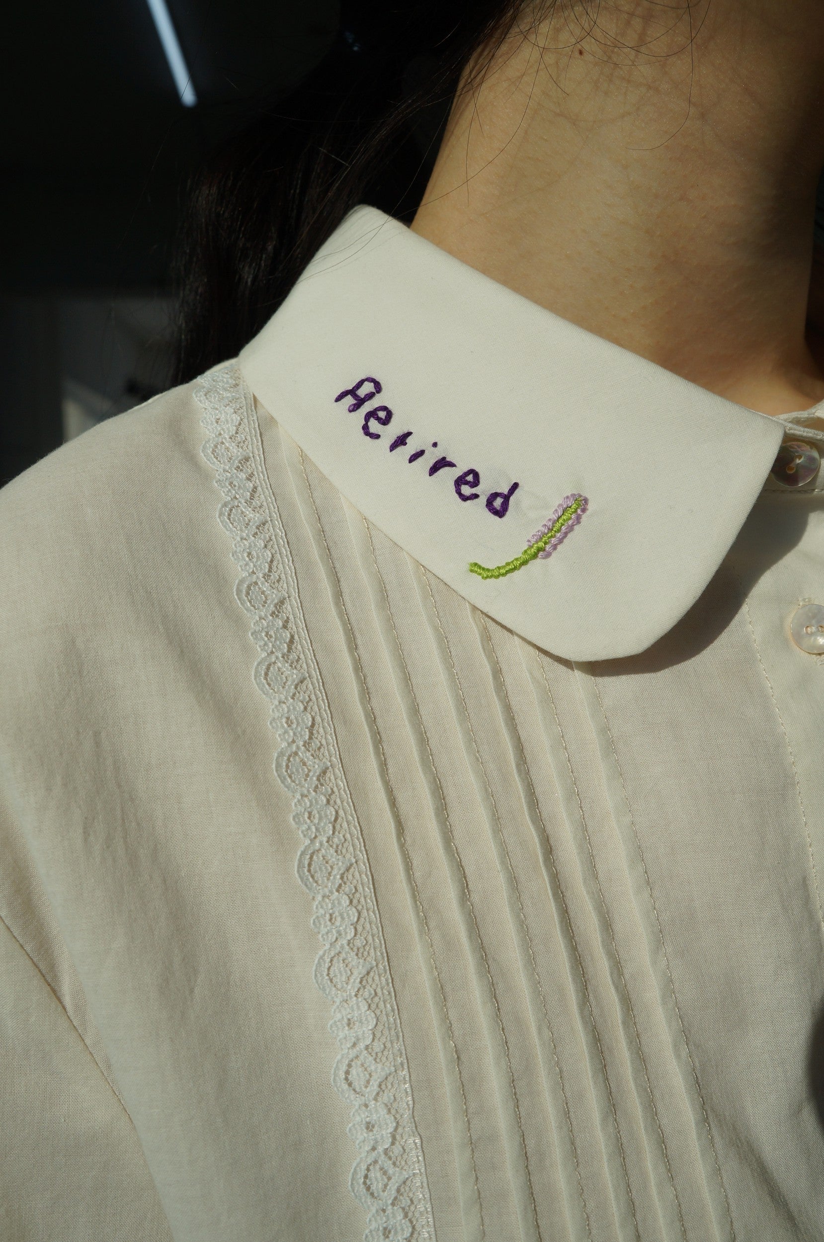 Retire Shirt-Eggshell