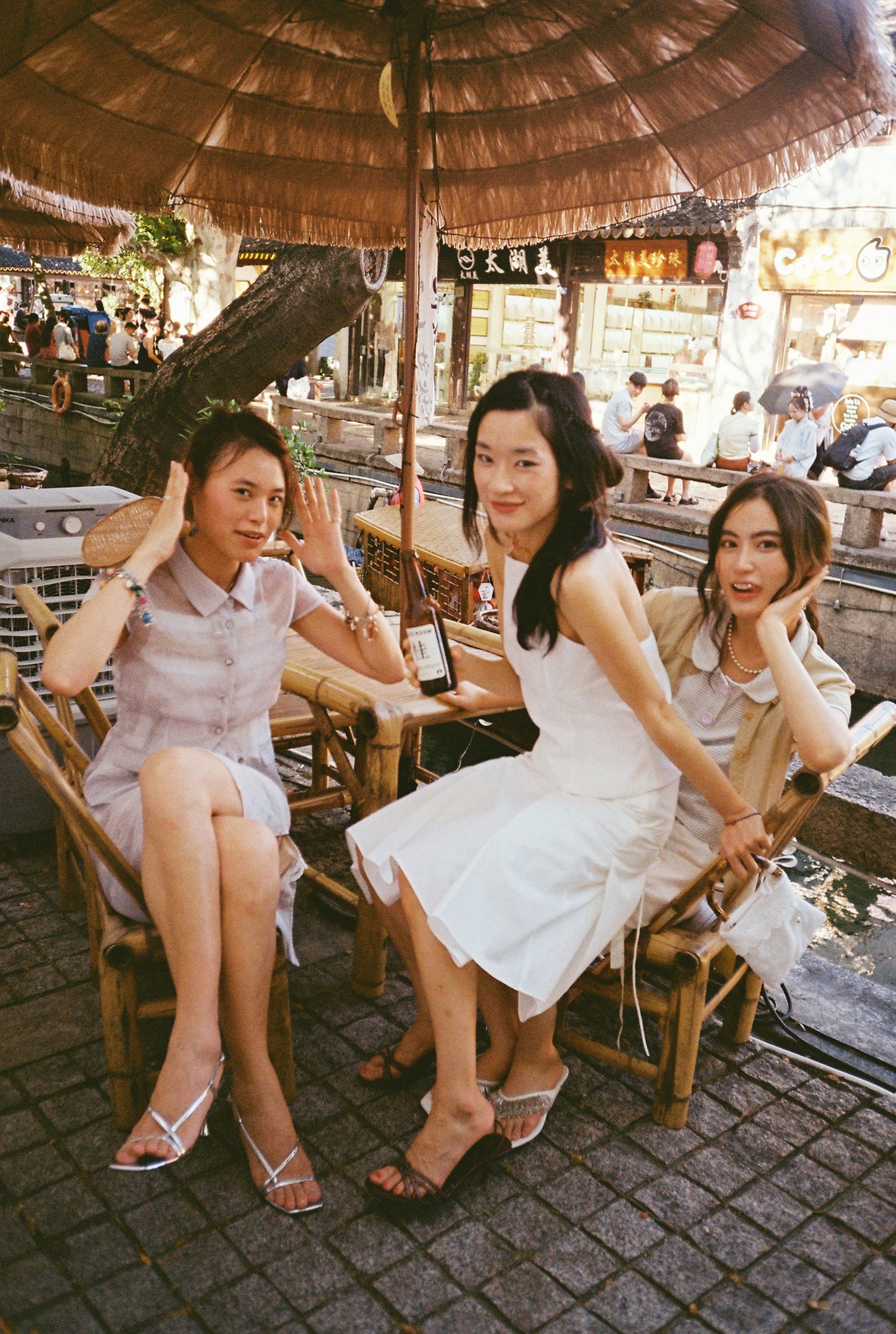 Polo Shirt-Blue-White/Grey