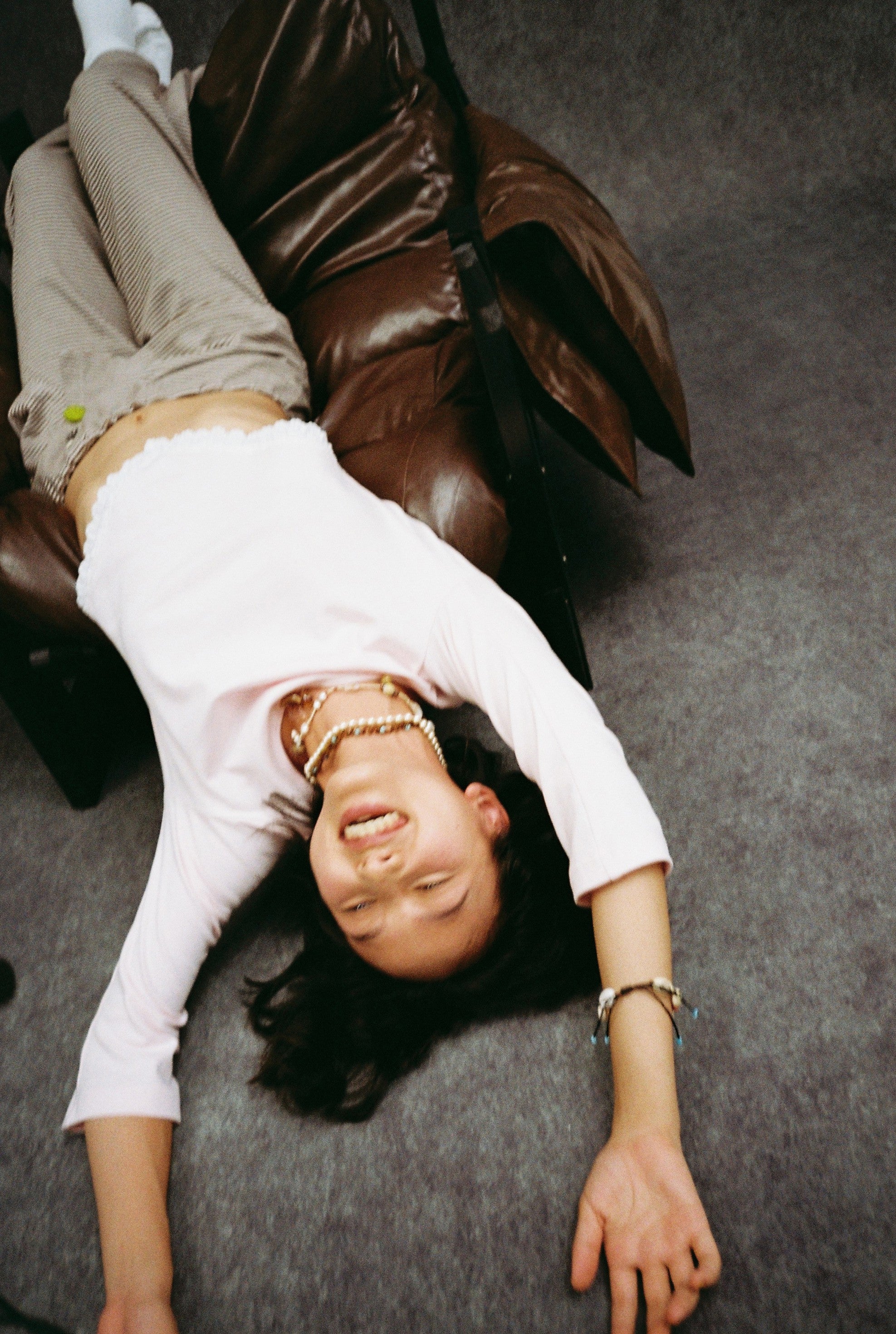 Handkerchief Lace Top-Pink