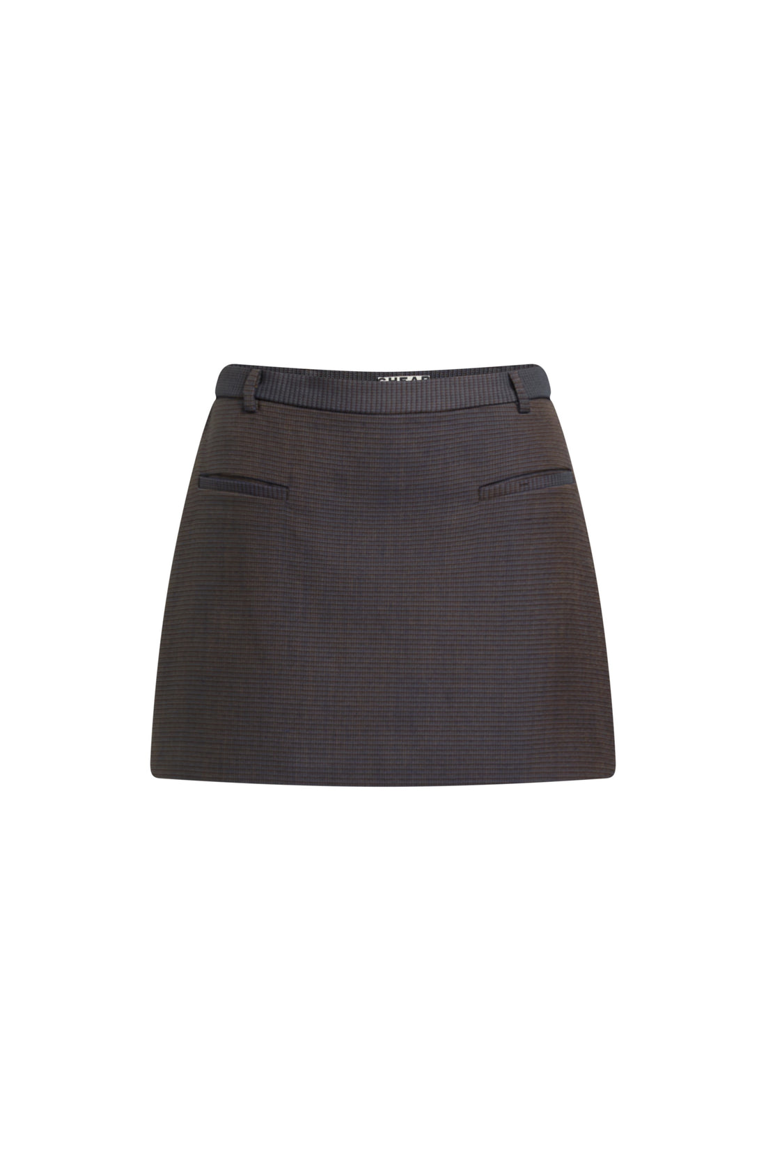 Houndstooth Mini Skirt