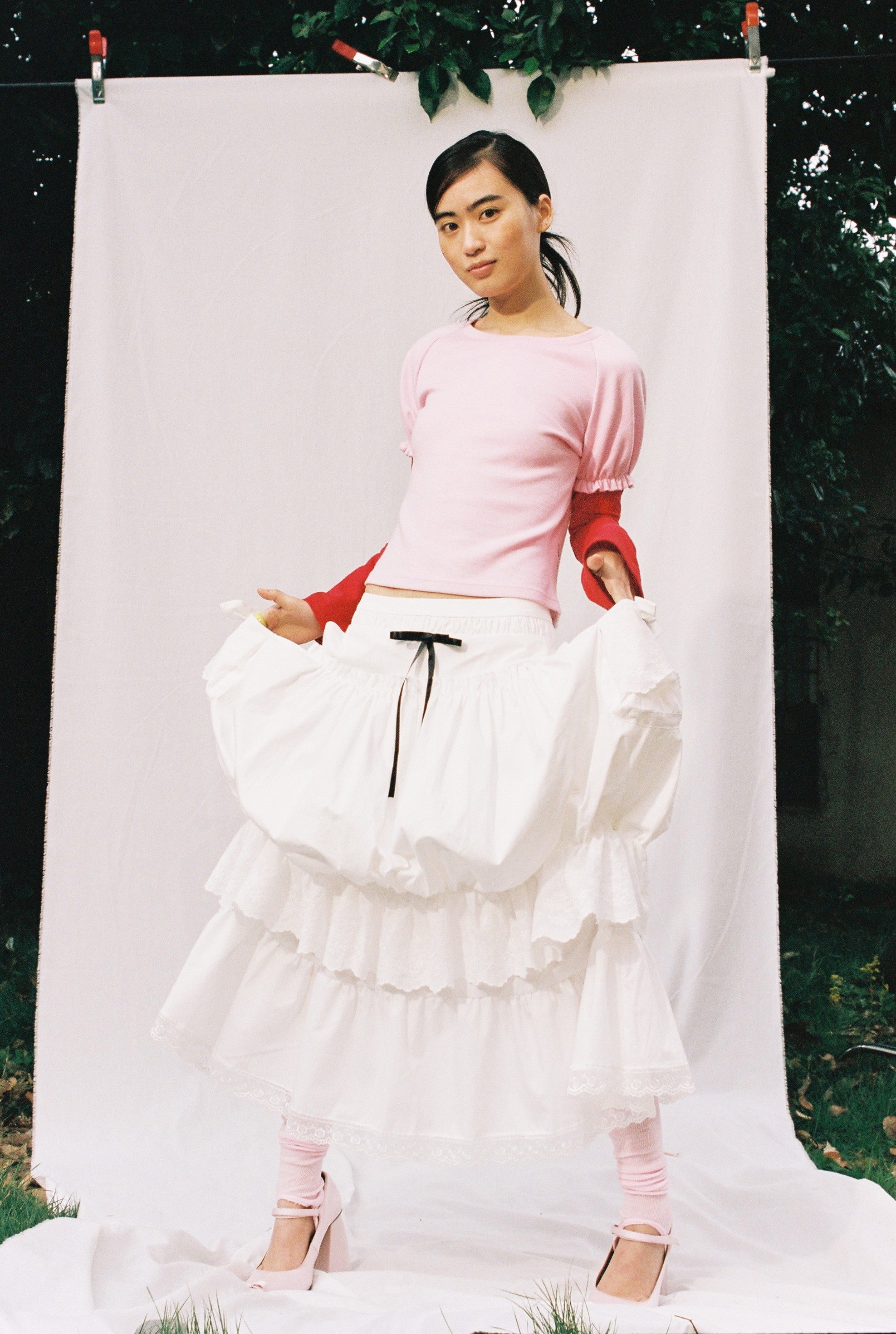2-Layered Ballon Skirt