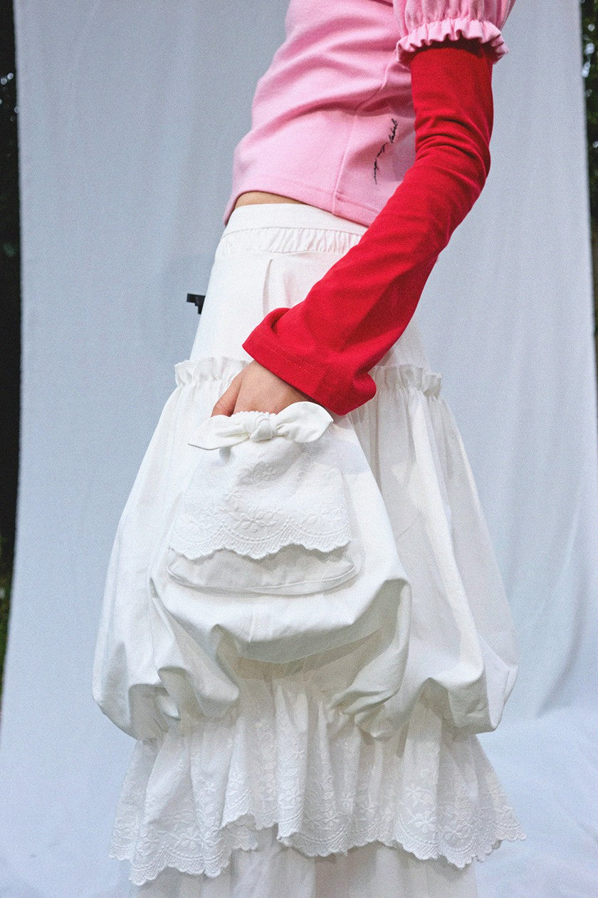 2-Layered Ballon Skirt