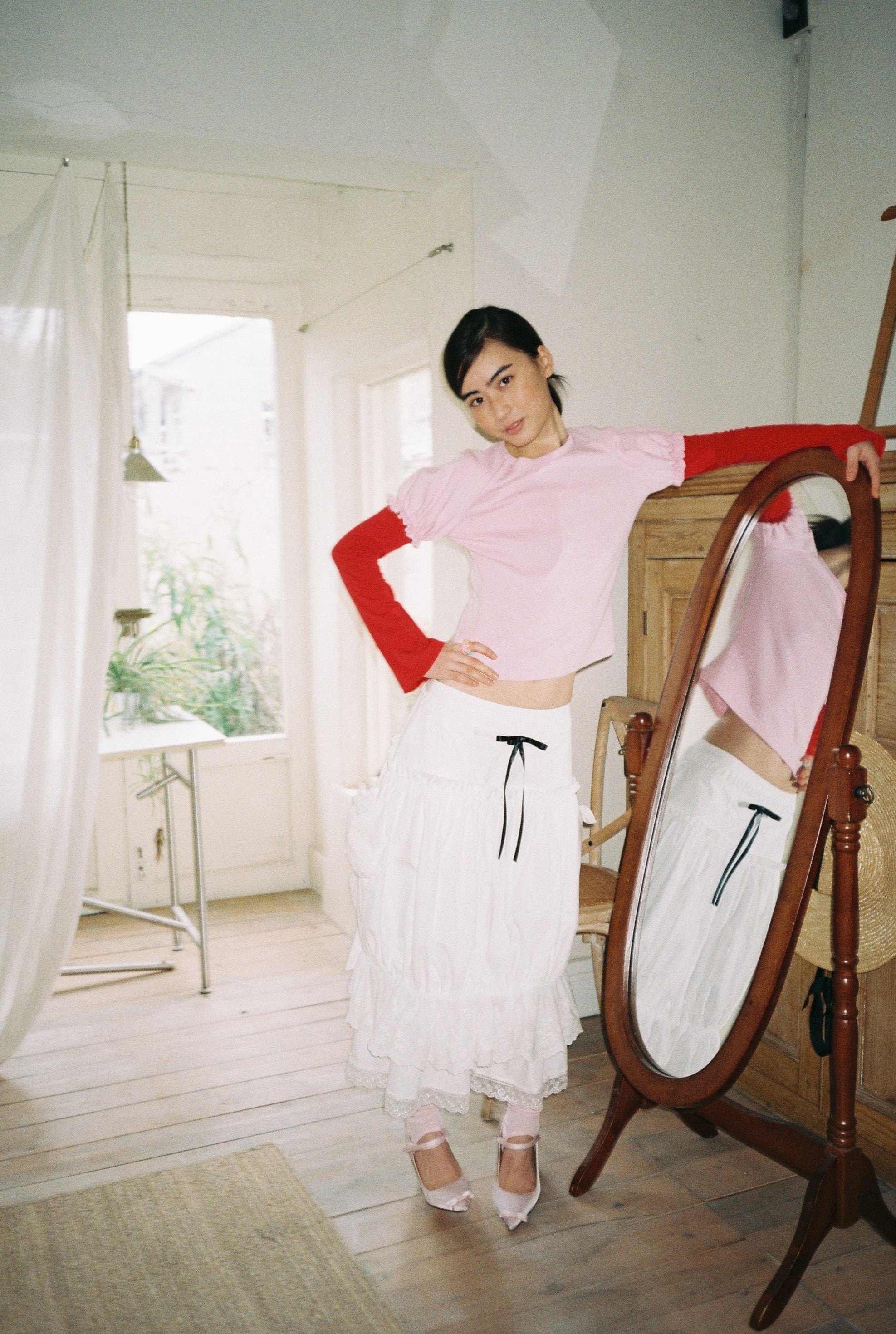 2-Layered Ballon Skirt