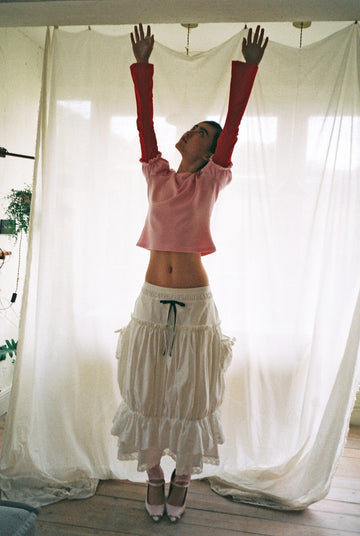 2-Layered Ballon Skirt