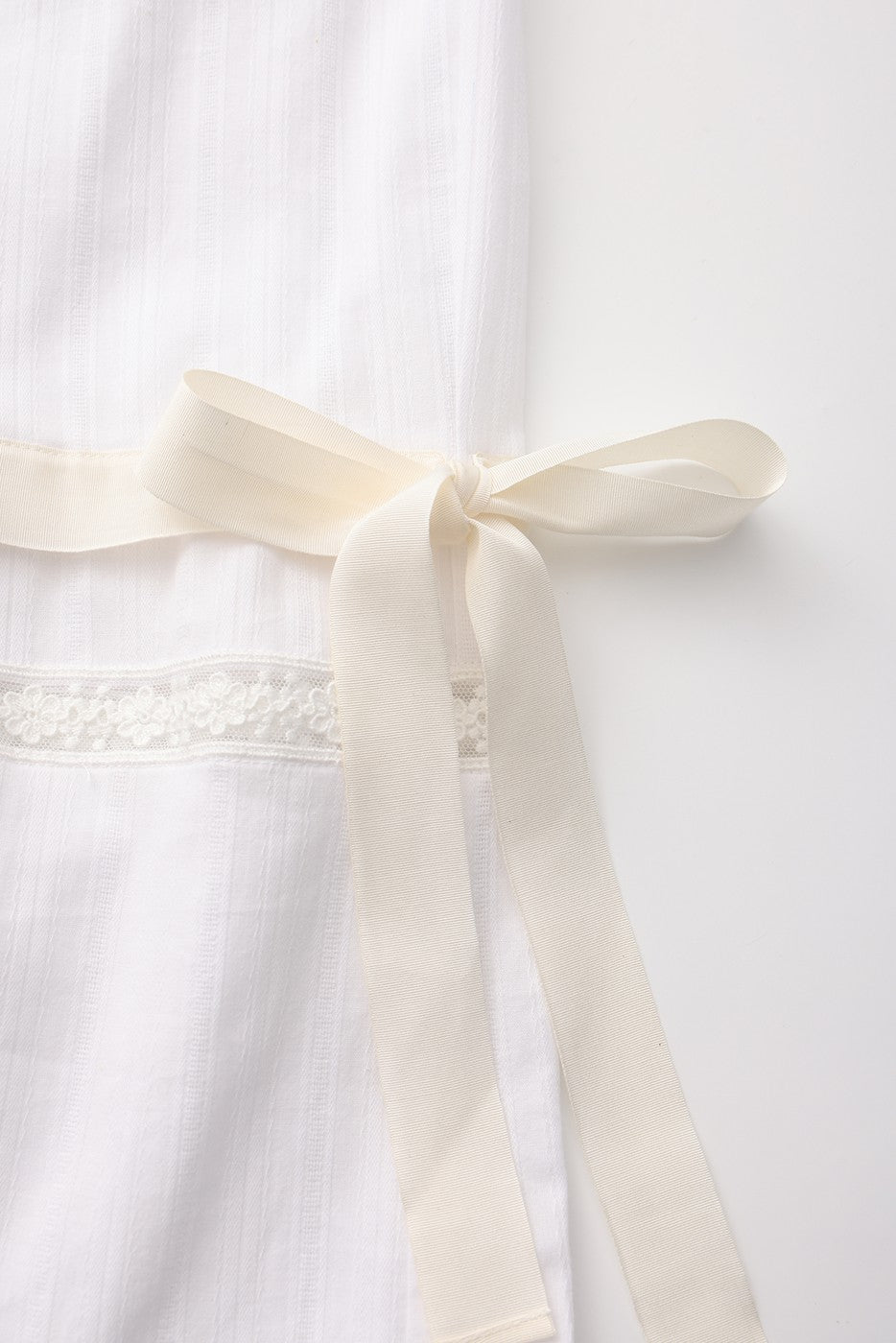 Layered Lace Pants-White