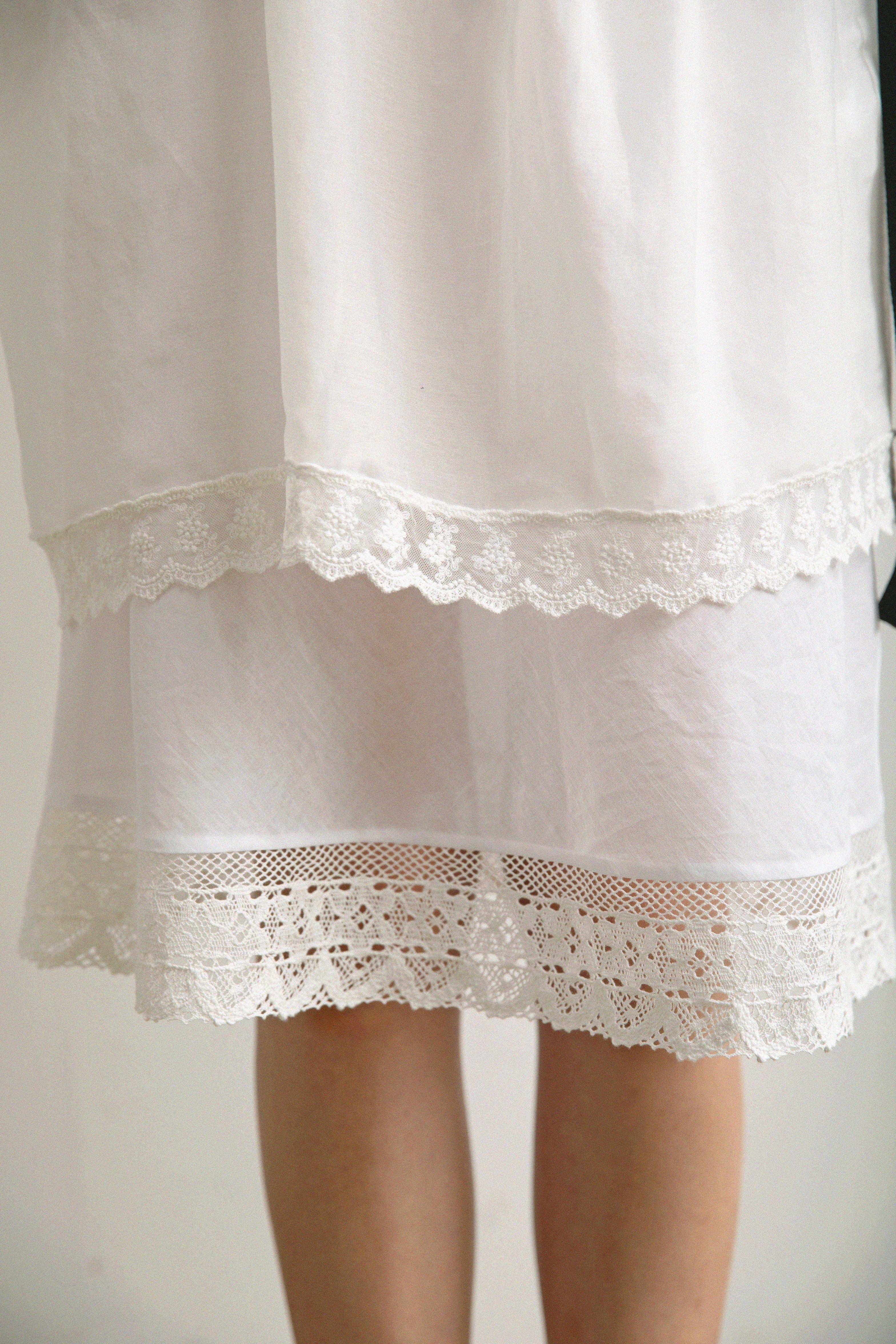 Off Shoulder Dress-White