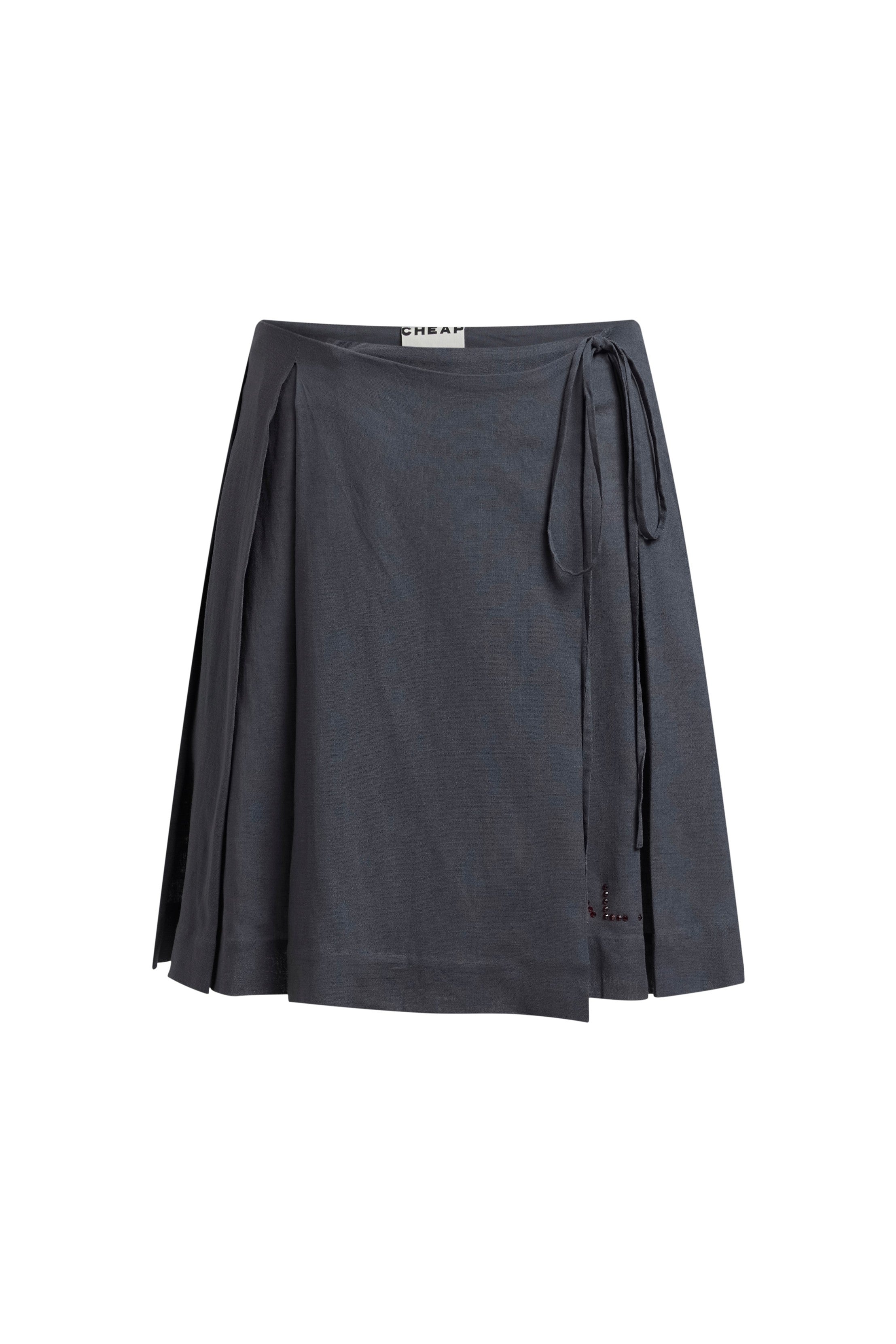 Pleat Skirt - Dark Grey