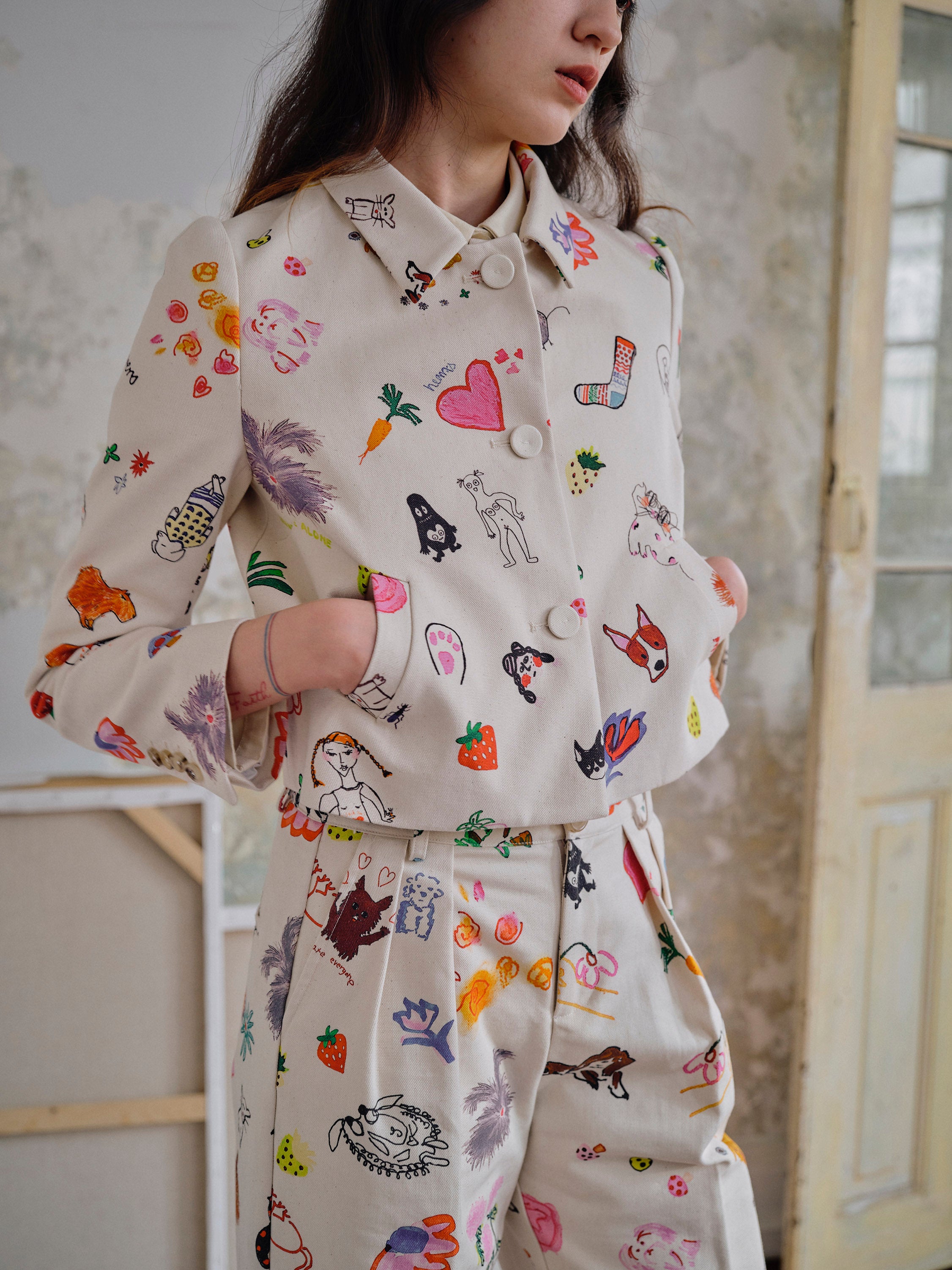 Artist Cropped Jacket